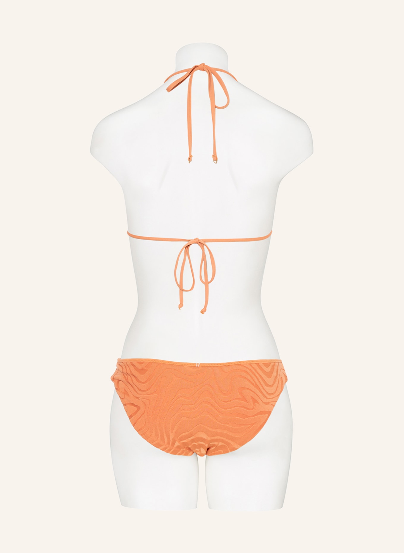 SEAFOLLY Basic bikini bottoms SECOND WAVE, Color: DARK ORANGE (Image 3)