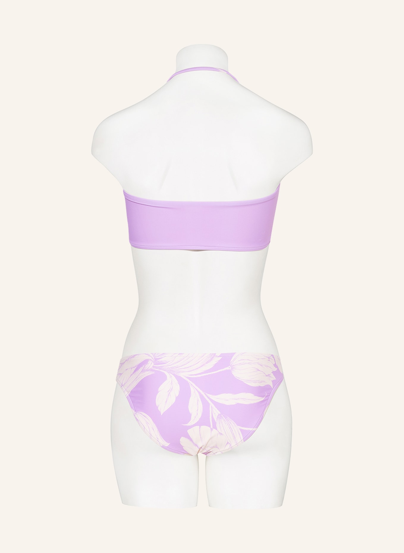 SEAFOLLY Basic-Bikini-Hose FLEUR DE BLOOM, Farbe: HELLLILA/ ECRU (Bild 3)