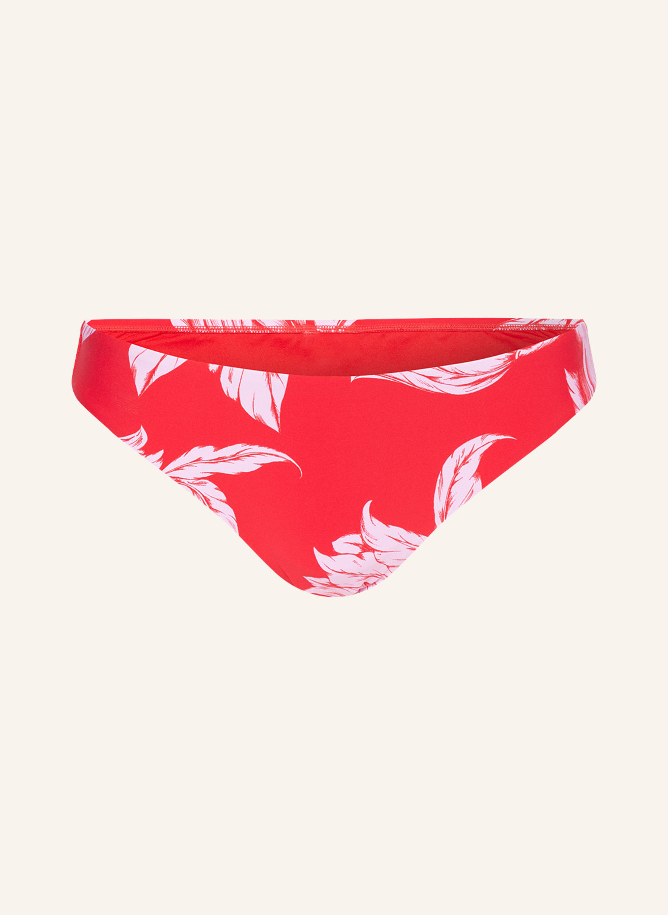 SEAFOLLY Basic-Bikini-Hose FLEUR DE BLOOM, Farbe: ROT/ HELLROSA (Bild 1)