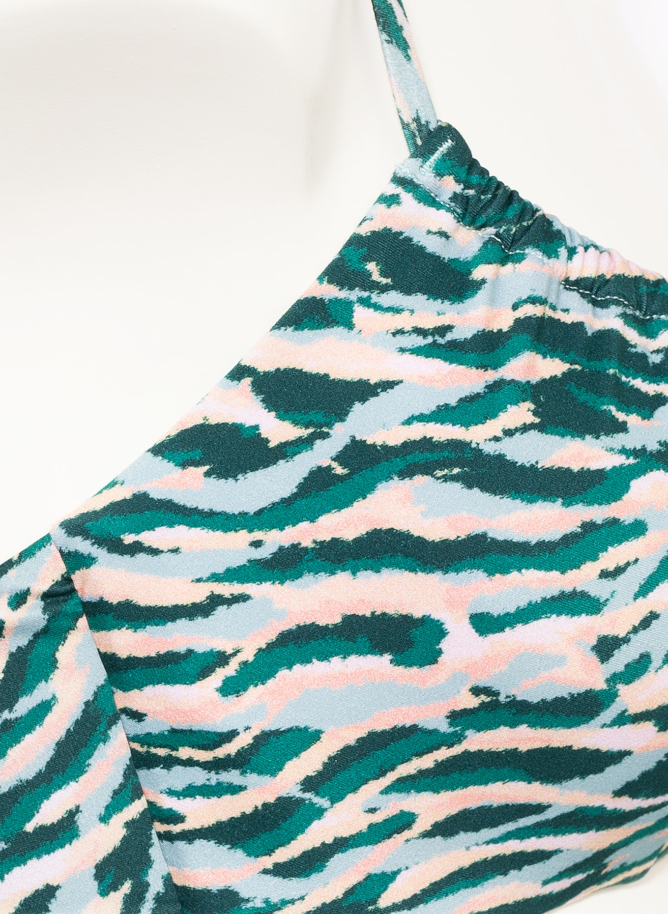 SEAFOLLY Bralette bikini top WILD AT HEART , Color: GREEN/ LIGHT ORANGE (Image 4)