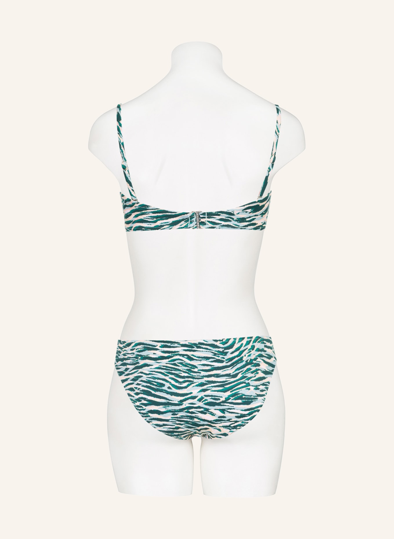 SEAFOLLY Basic-Bikini-Hose WILD AT HEART, Farbe: GRÜN/ MINT/ HELLORANGE (Bild 3)