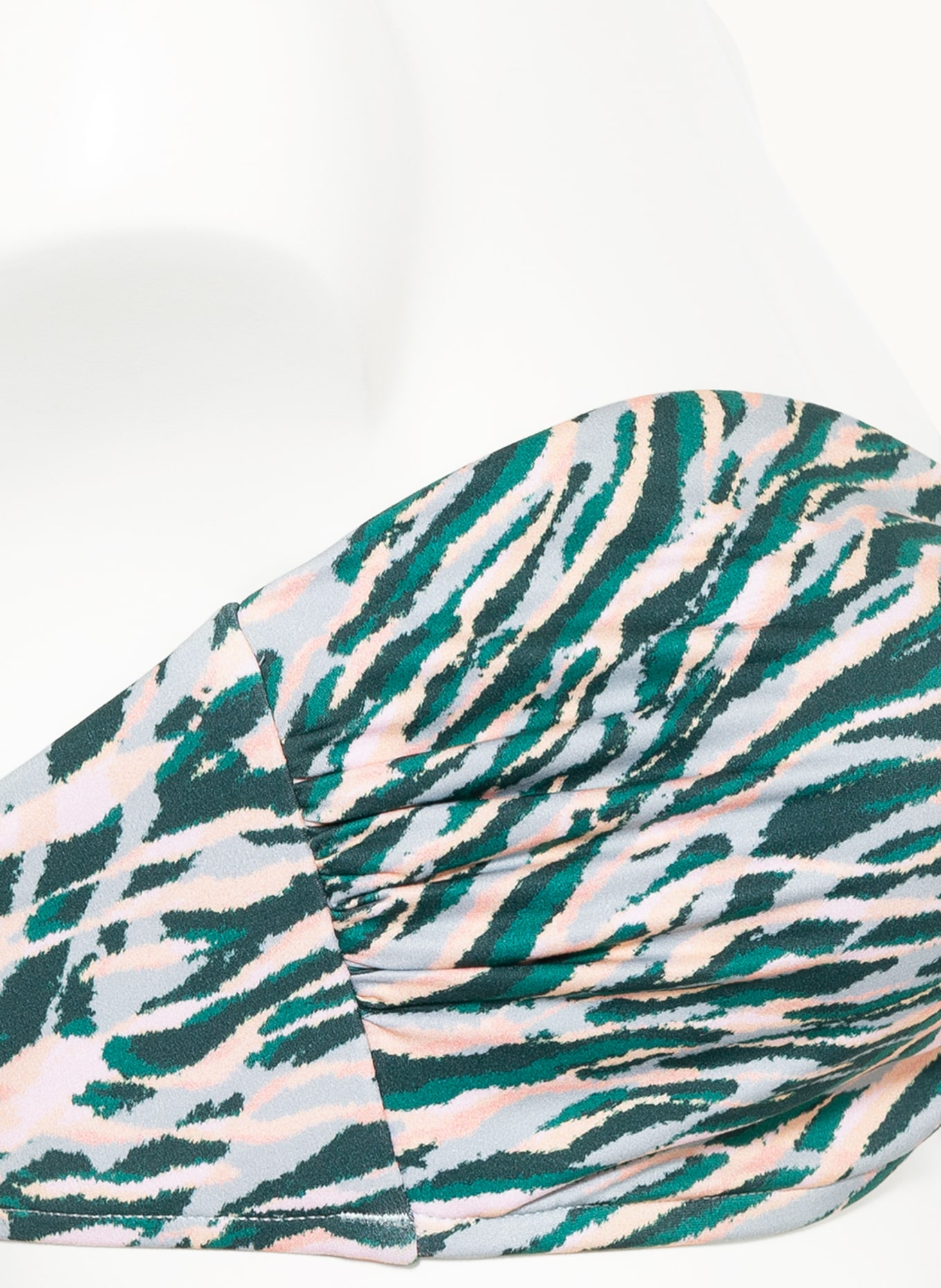 SEAFOLLY Bandeau bikini top WILD AT HEART , Color: GREEN/ MINT/ NUDE (Image 6)