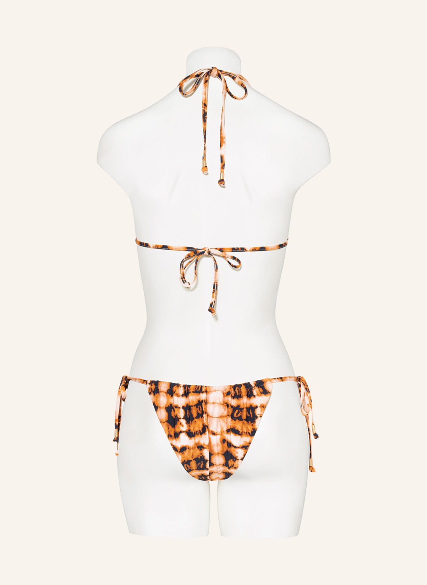SEAFOLLY Triangle bikini bottoms HIGH TIDE, Color: LIGHT BROWN/ BLACK/ NUDE (Image 3)