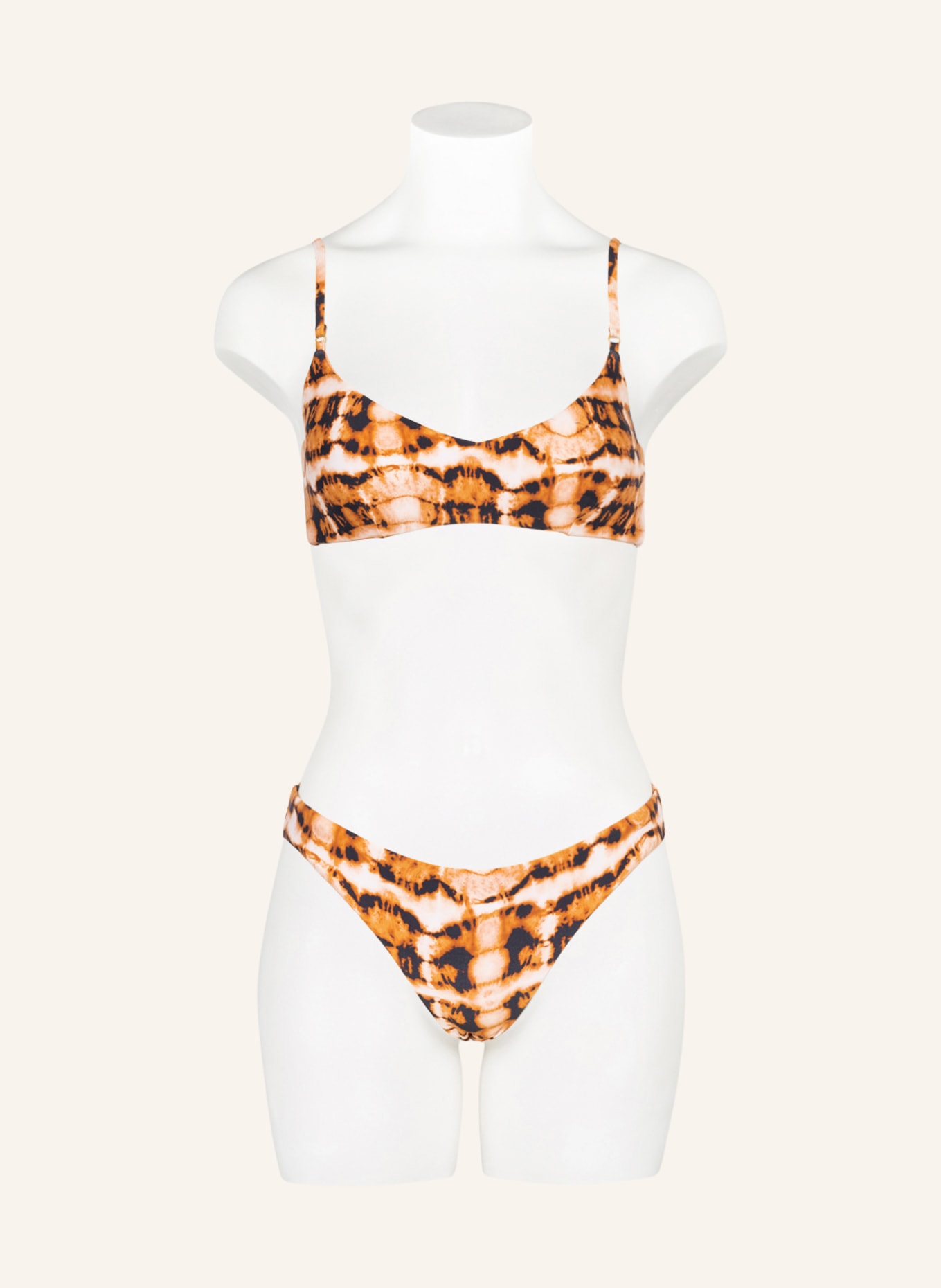 SEAFOLLY Bralette-Bikini-Top HIGH TIDE , Farbe: SCHWARZ/ NUDE/ HELLBRAUN (Bild 2)