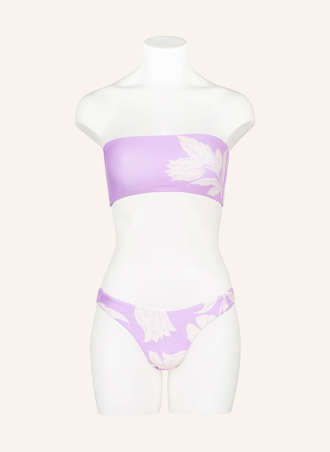 SEAFOLLY Basic bikini bottoms FLEUR DE BLOOM, Color: LIGHT PURPLE/ ECRU (Image 2)