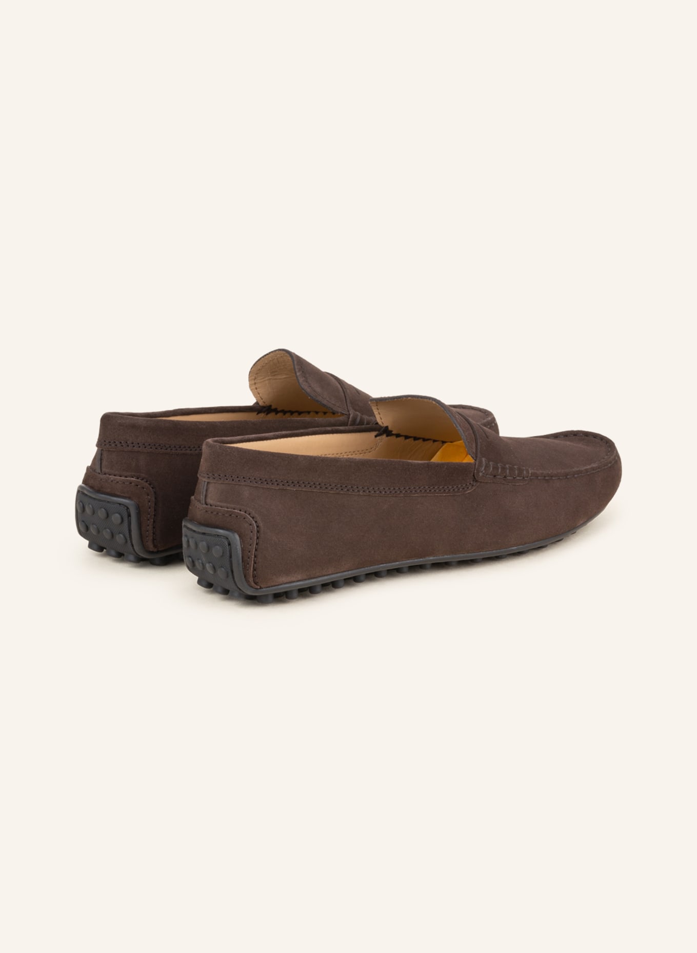 TOD'S Moccasins CITY GOMMINO, Color: DARK BROWN (Image 2)