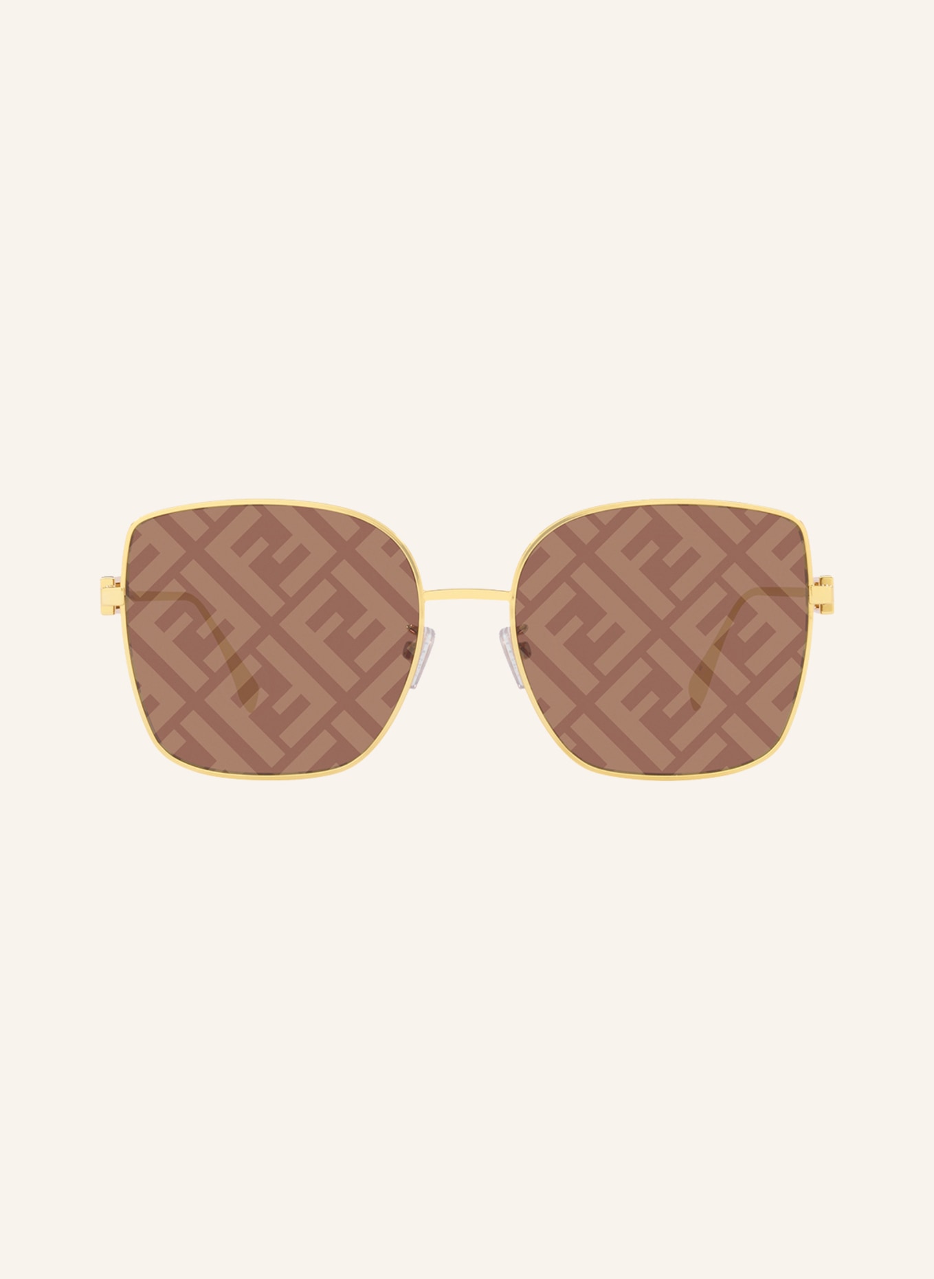 FENDI Sunglasses FN000580, Color: 2300D7 - GOLD/ BROWN (Image 2)