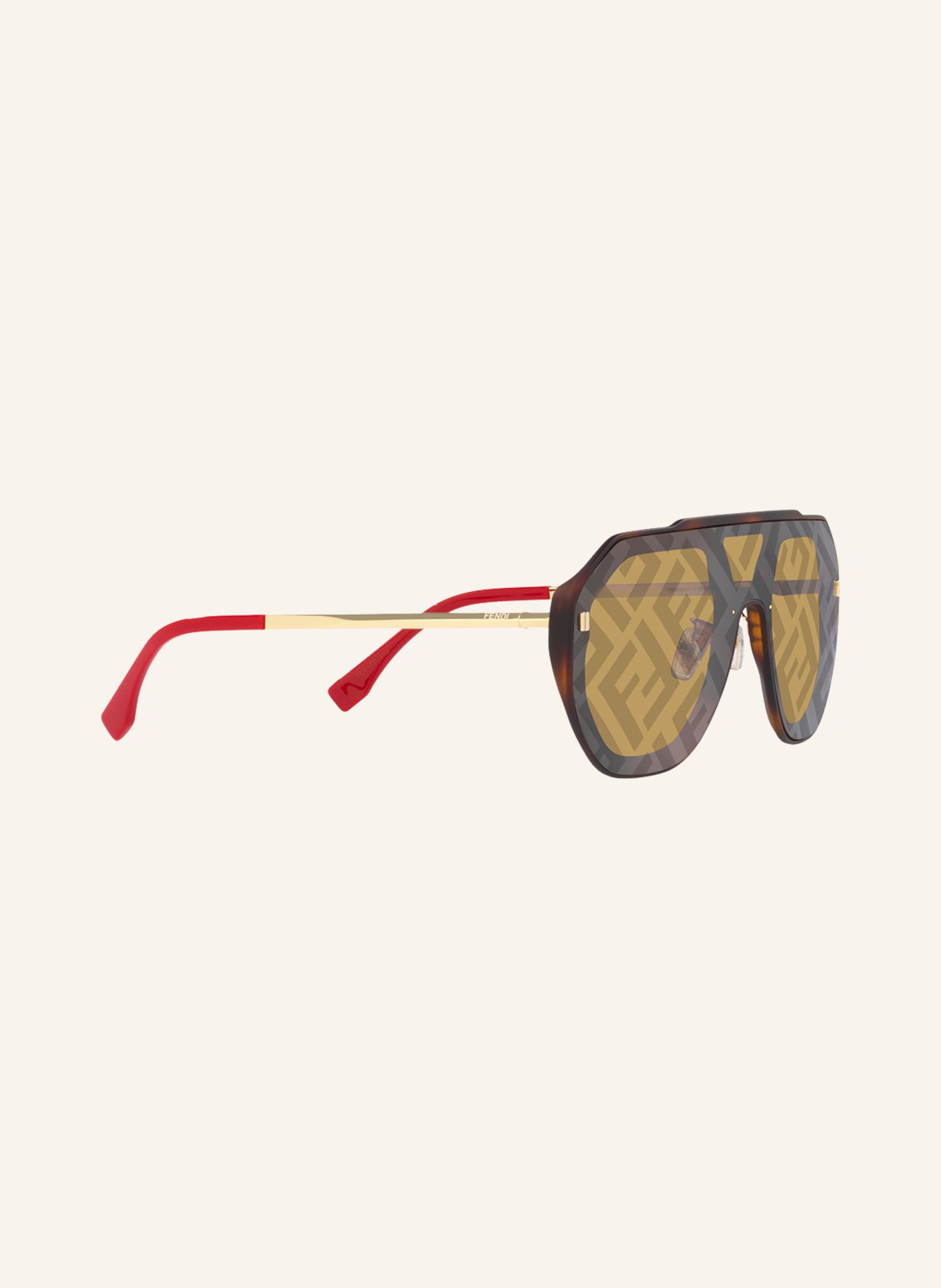 FENDI Sunglasses FN000575, Color: 4402D1- BROWN/ BROWN (Image 3)