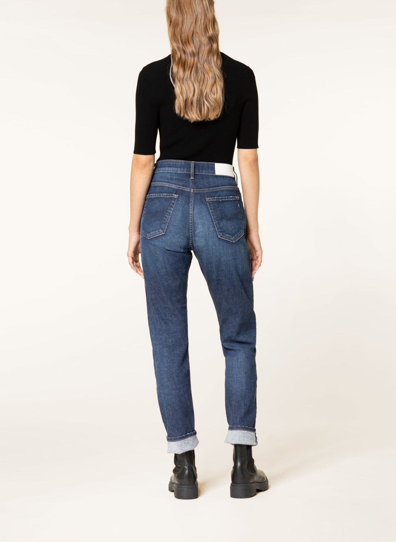 REPLAY Jeansy boyfriend MARTY: 009 MEDIUM BLUE