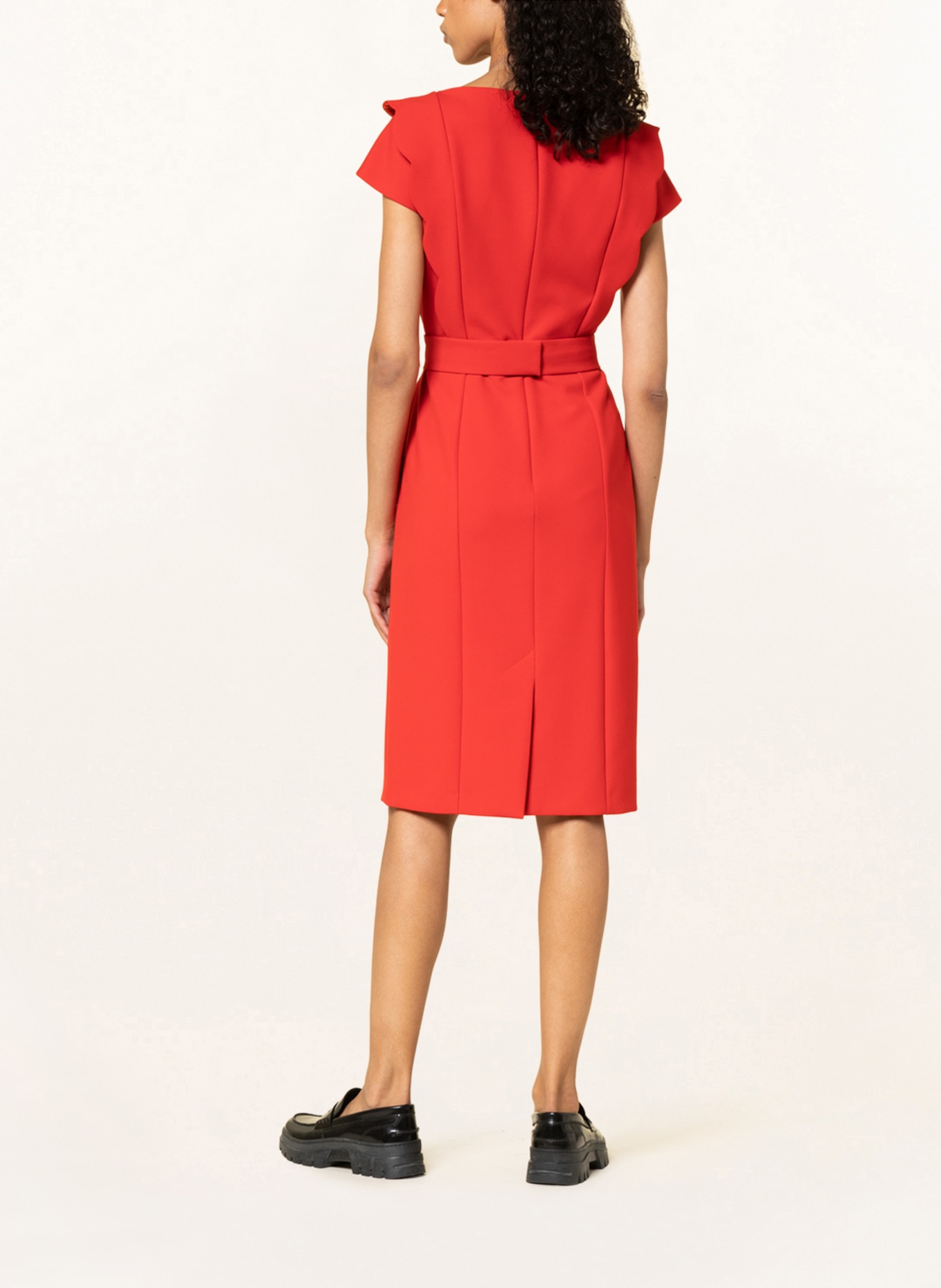 BOSS Sheath dress DUWENA, Color: RED (Image 3)