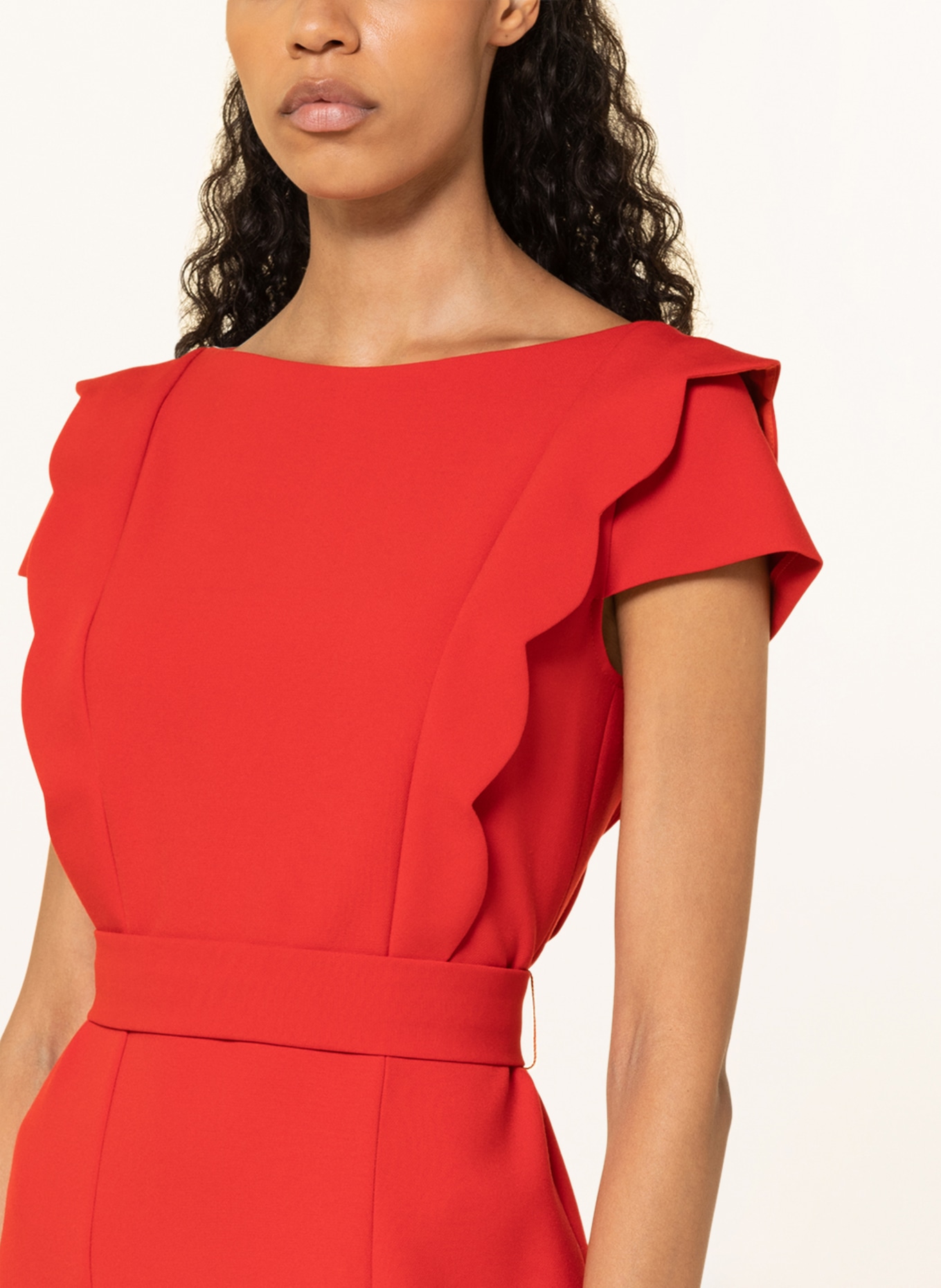 BOSS Sheath dress DUWENA, Color: RED (Image 4)