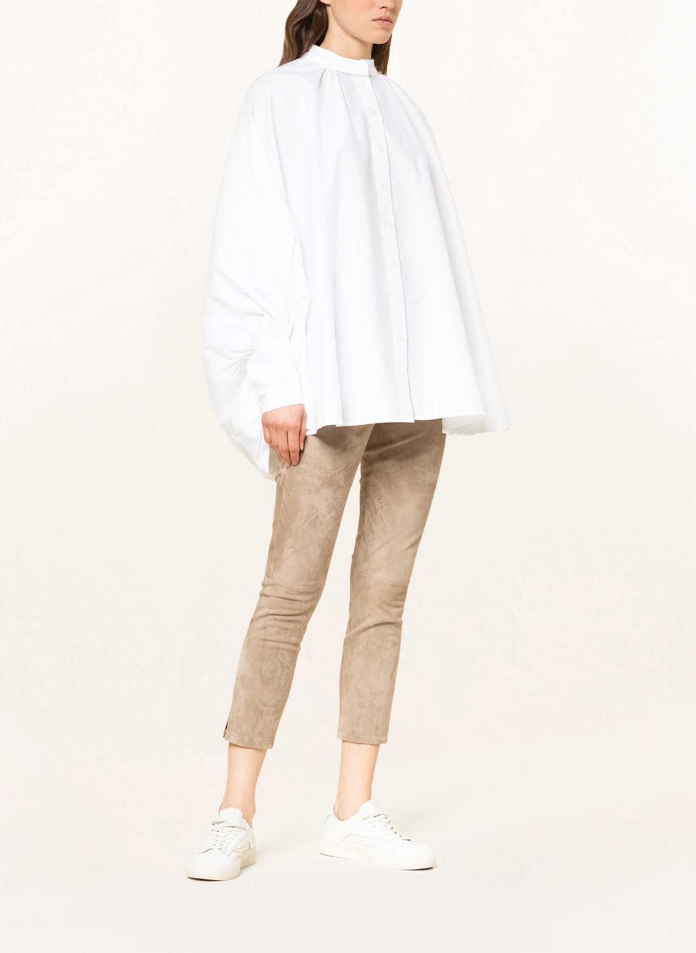 lilienfels Oversized-Bluse, Farbe: WEISS (Bild 2)