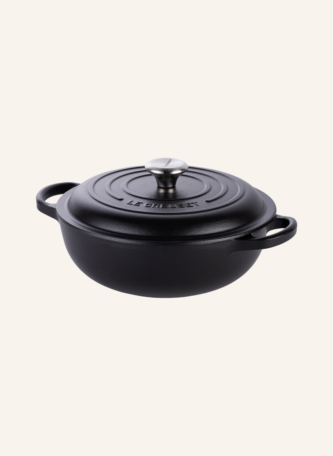 LE CREUSET Braadpan SIGNATURE: Zwart 103