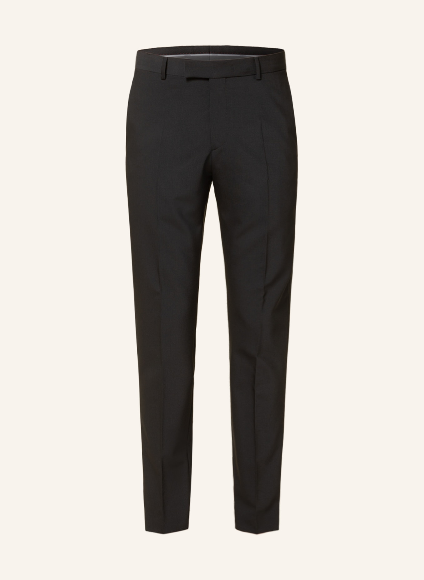 HUGO BOSS  Lenon2 SlimFit Pleated Virgin Wool Suit Trousers  Gray Hugo  Boss