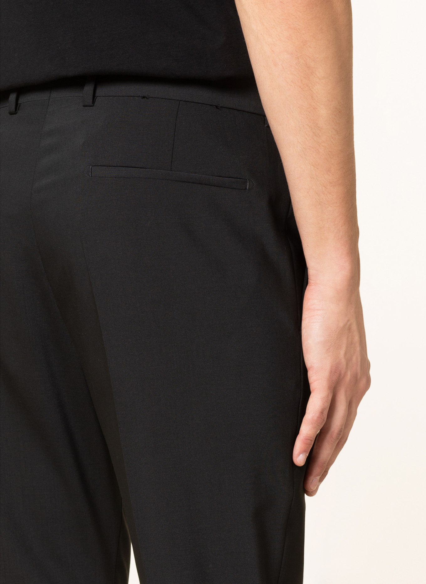 STRELLSON Spodnie garniturowe MADDEN 2.0 extra slim fit, Kolor: CZARNY (Obrazek 6)
