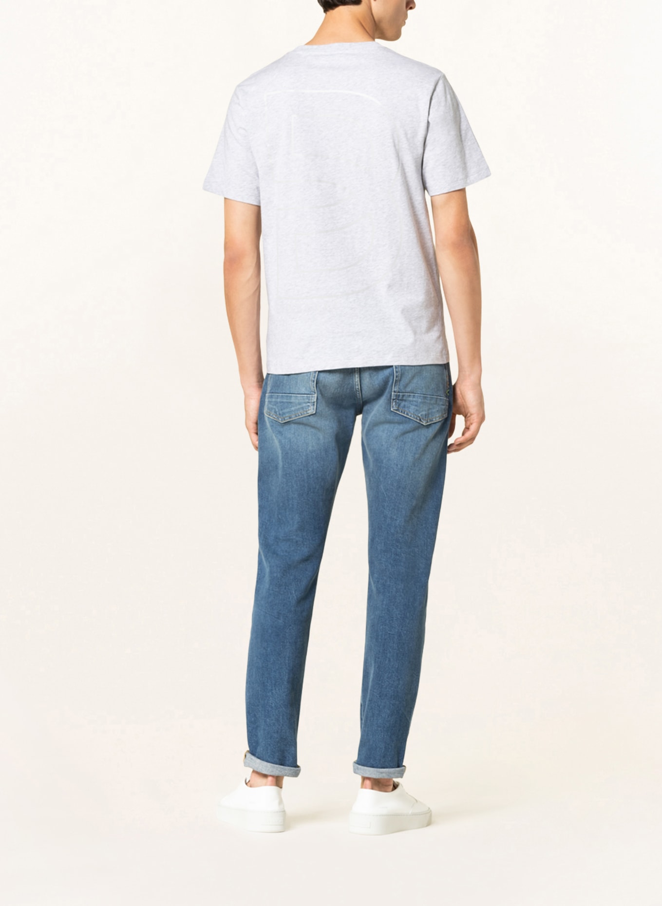 Breuninger Mitarbeiterkollektion Herren T-Shirt: HELLGRAU