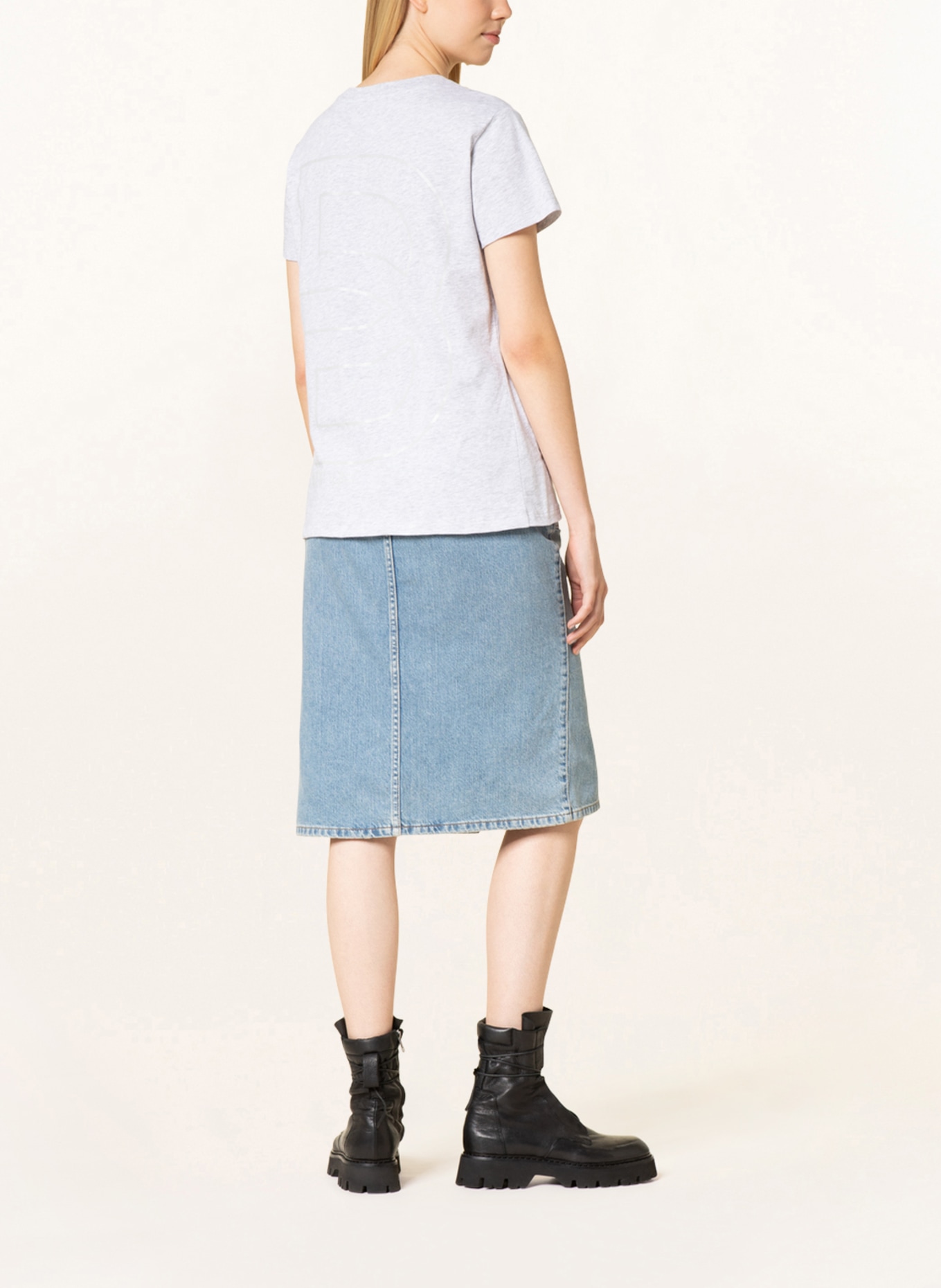 Breuninger Mitarbeiterkollektion Damen T-Shirt: HELLGRAU