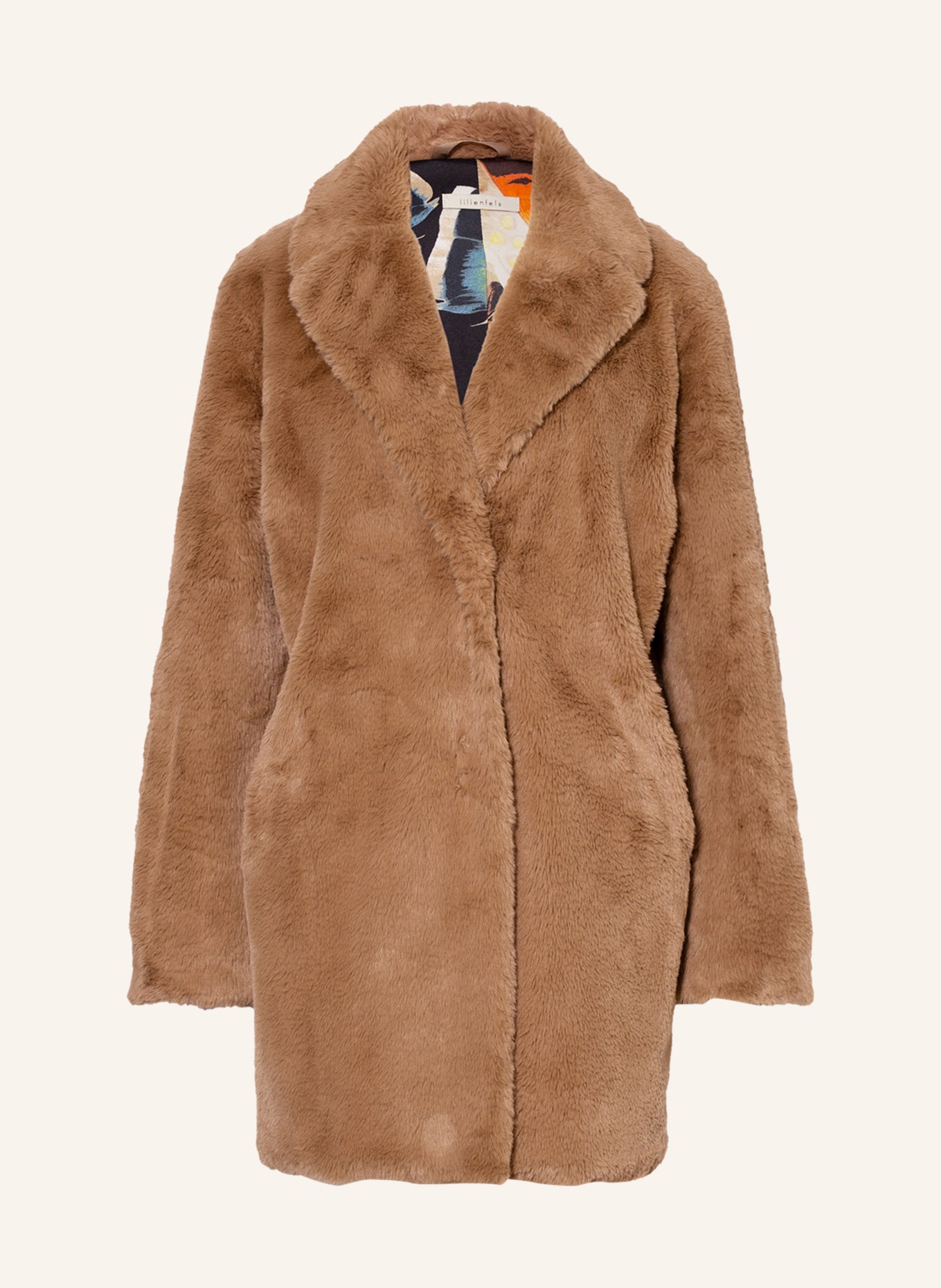 lilienfels Faux fur coat, Color: CAMEL (Image 1)