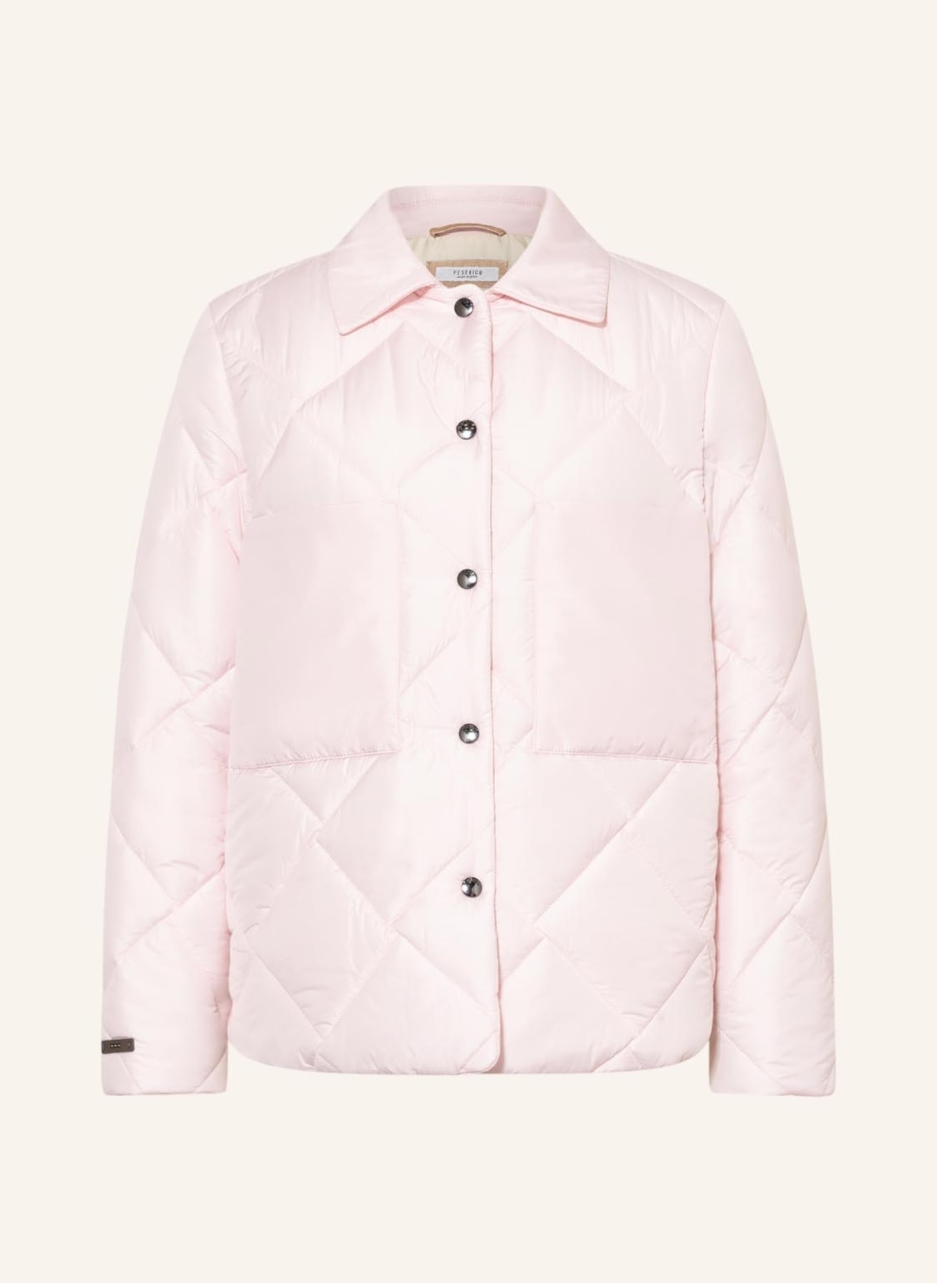 PESERICO Quilted jacket, Color: LIGHT PINK (Image 1)