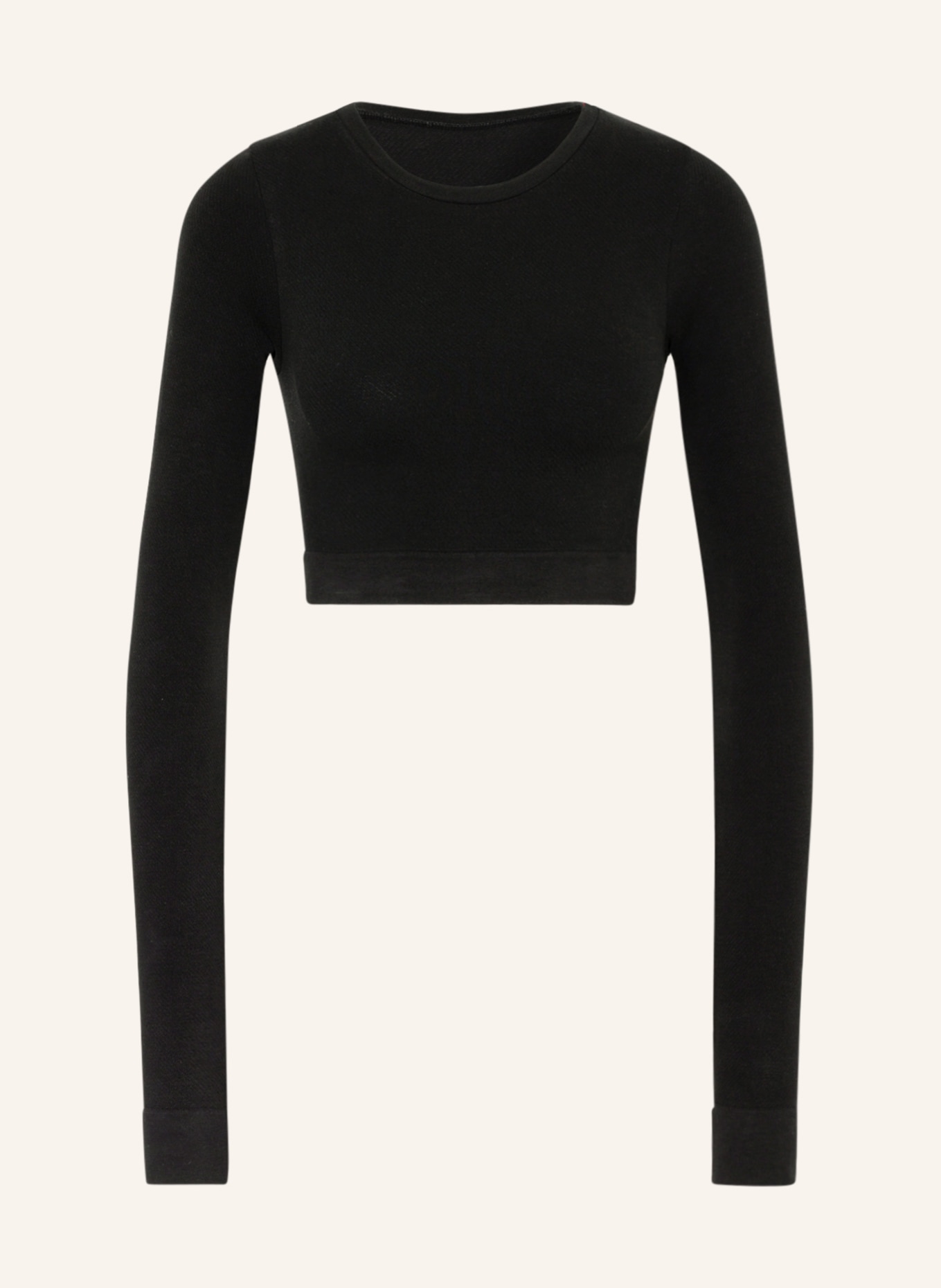ITEM m6 Shape shirt SOFT RIBBED, Color: BLACK (Image 1)