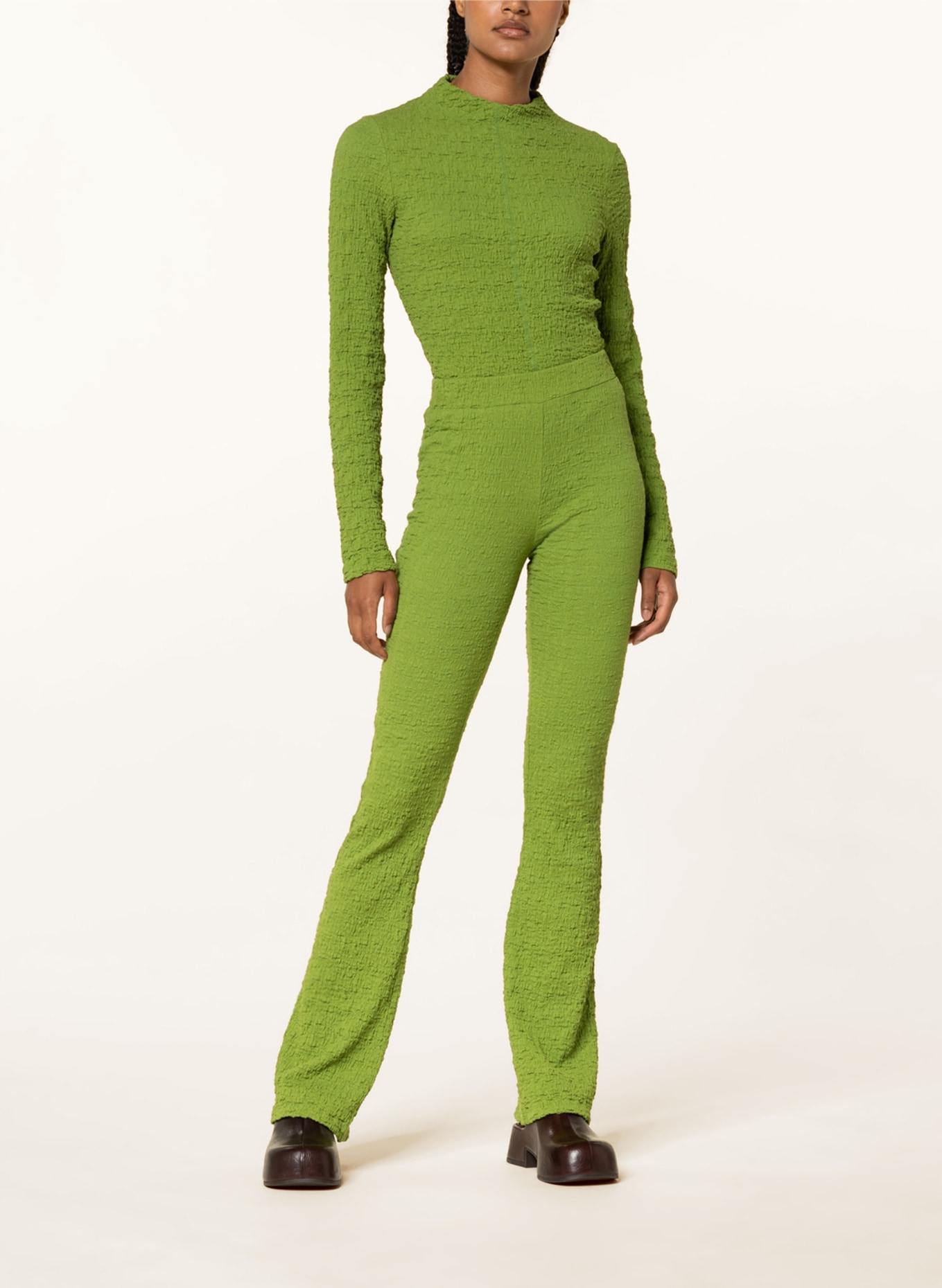 ENVII Trousers ENMARGAUX, Color: GREEN (Image 2)