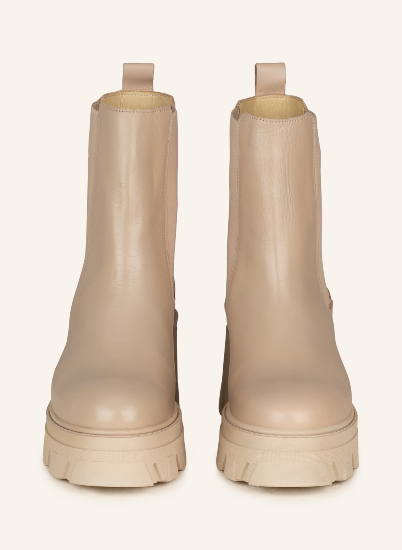 MRS & HUGS Chelsea-Boots, Farbe: BEIGE (Bild 3)