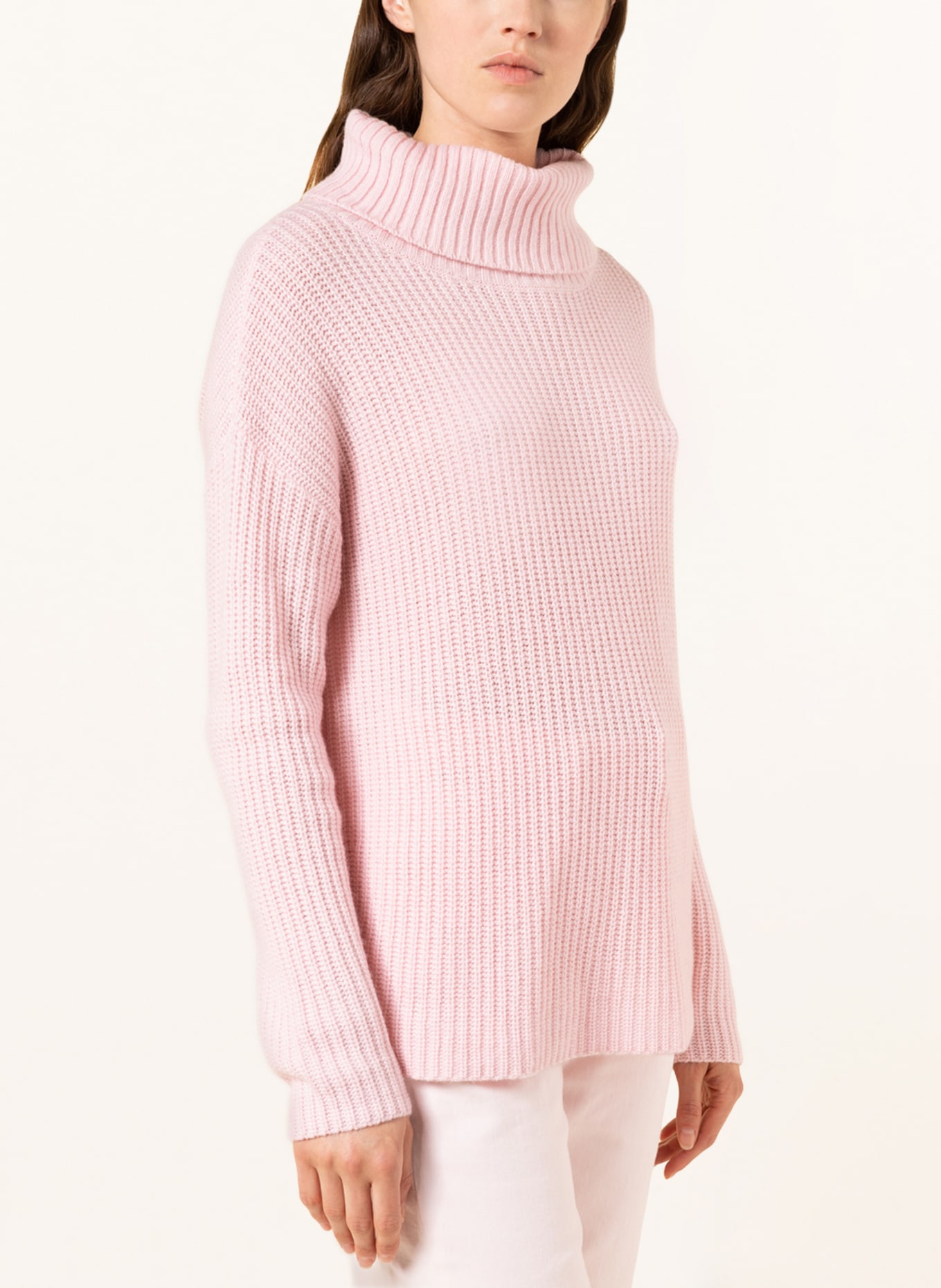 darling harbour Rollkragenpullover, Farbe: HELLROSA (Bild 4)