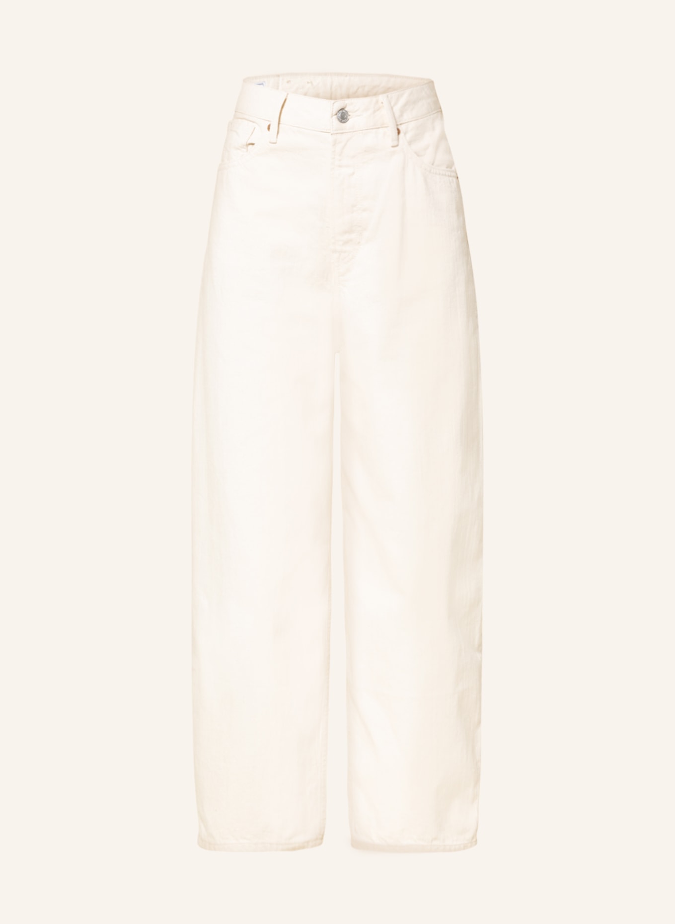 Kings of Indigo Culotte jeans LEILA, Color: ECRU (Image 1)