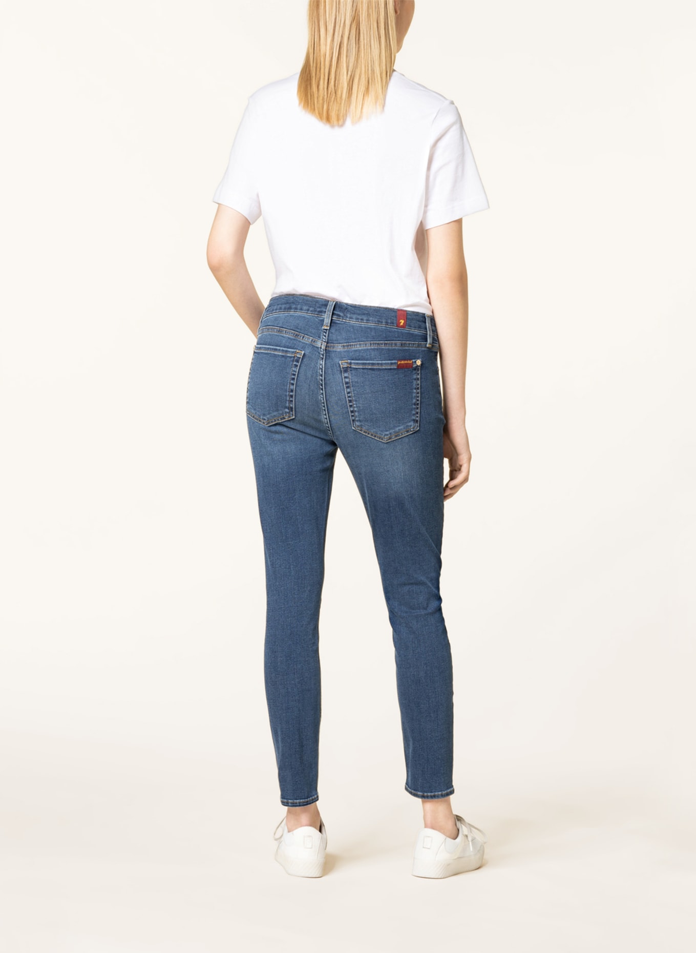 7 for all mankind Skinny Jeans THE ANKLE SKINNY, Farbe: BD MID BLUE (Bild 3)