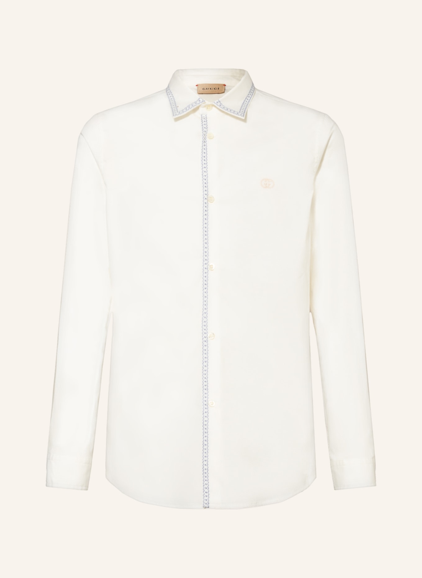 GUCCI Koszula, Kolor: 9220 SOFT WHITE/AVIO (Obrazek 1)