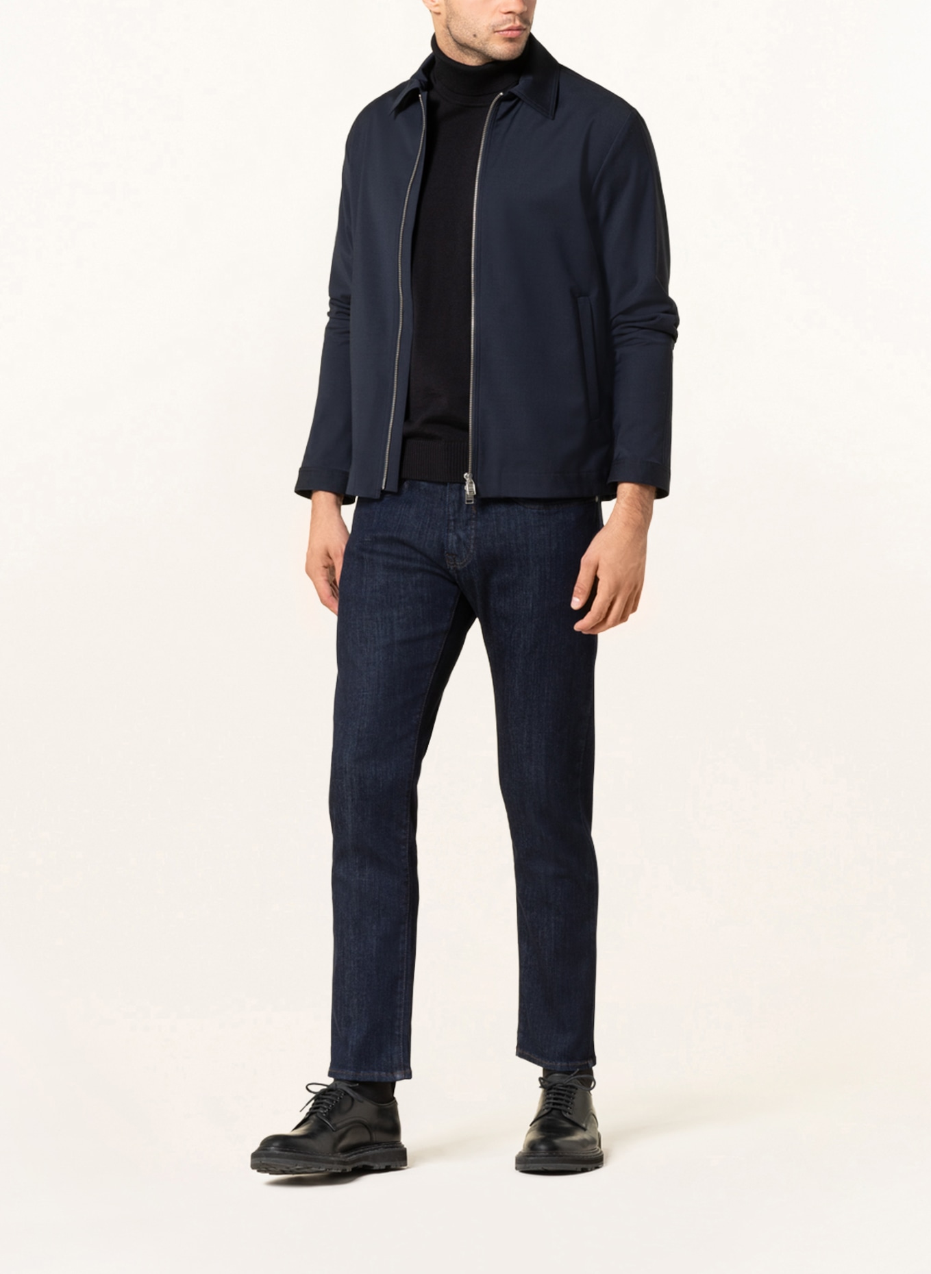 pierre cardin Jeans ANTIBES Slim Fit: 6810 dark blue raw