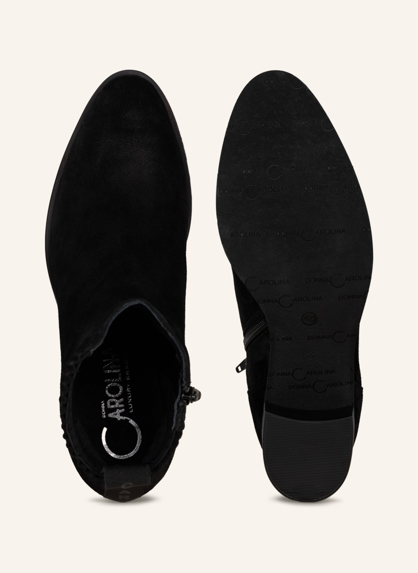 DONNA CAROLINA  boots, Color: BLACK (Image 6)