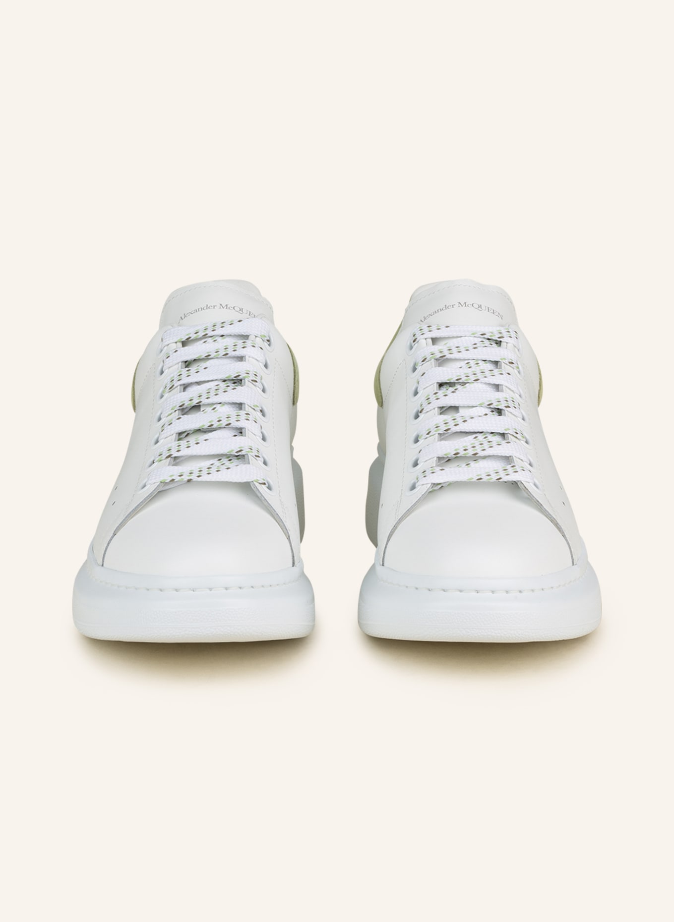 Alexander McQUEEN Sneakers, Color: WHITE/ OLIVE (Image 3)