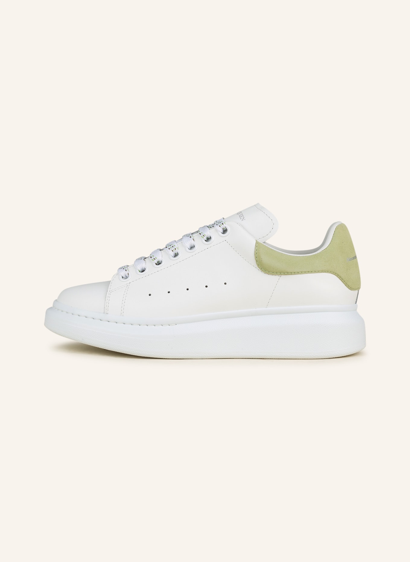 Alexander McQUEEN Sneakers, Color: WHITE/ OLIVE (Image 4)