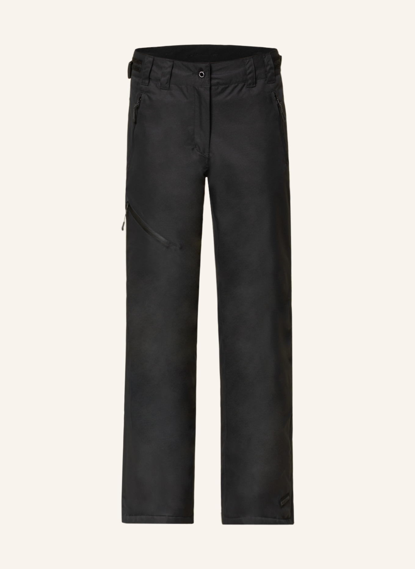 ICEPEAK Ski pants CURLEW, Color: BLACK (Image 1)