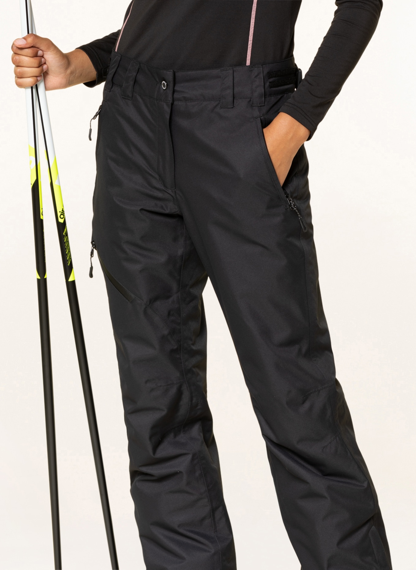 ICEPEAK Ski pants CURLEW, Color: BLACK (Image 5)