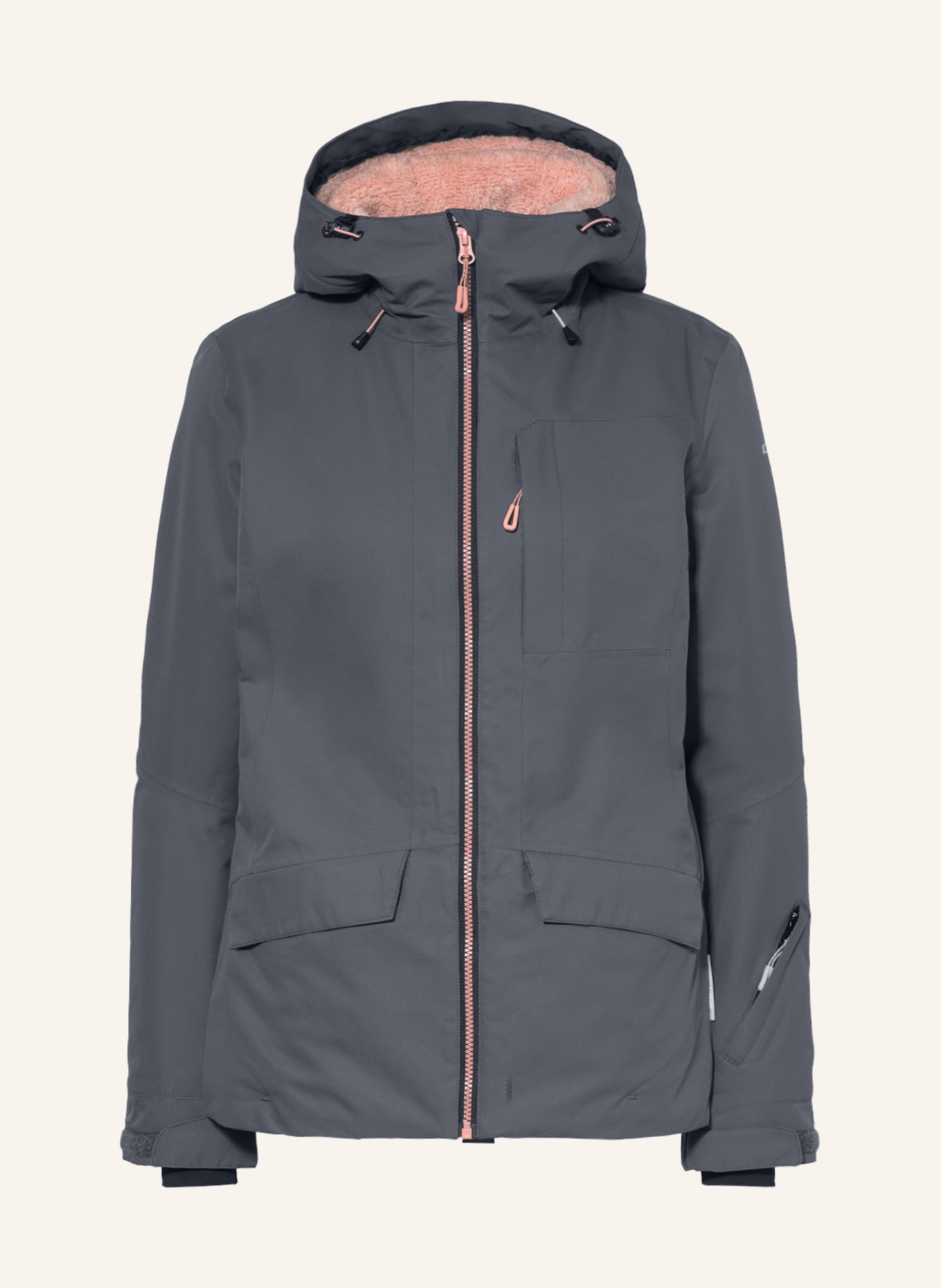 ICEPEAK Ski jacket CATHAY, Color: GRAY (Image 1)