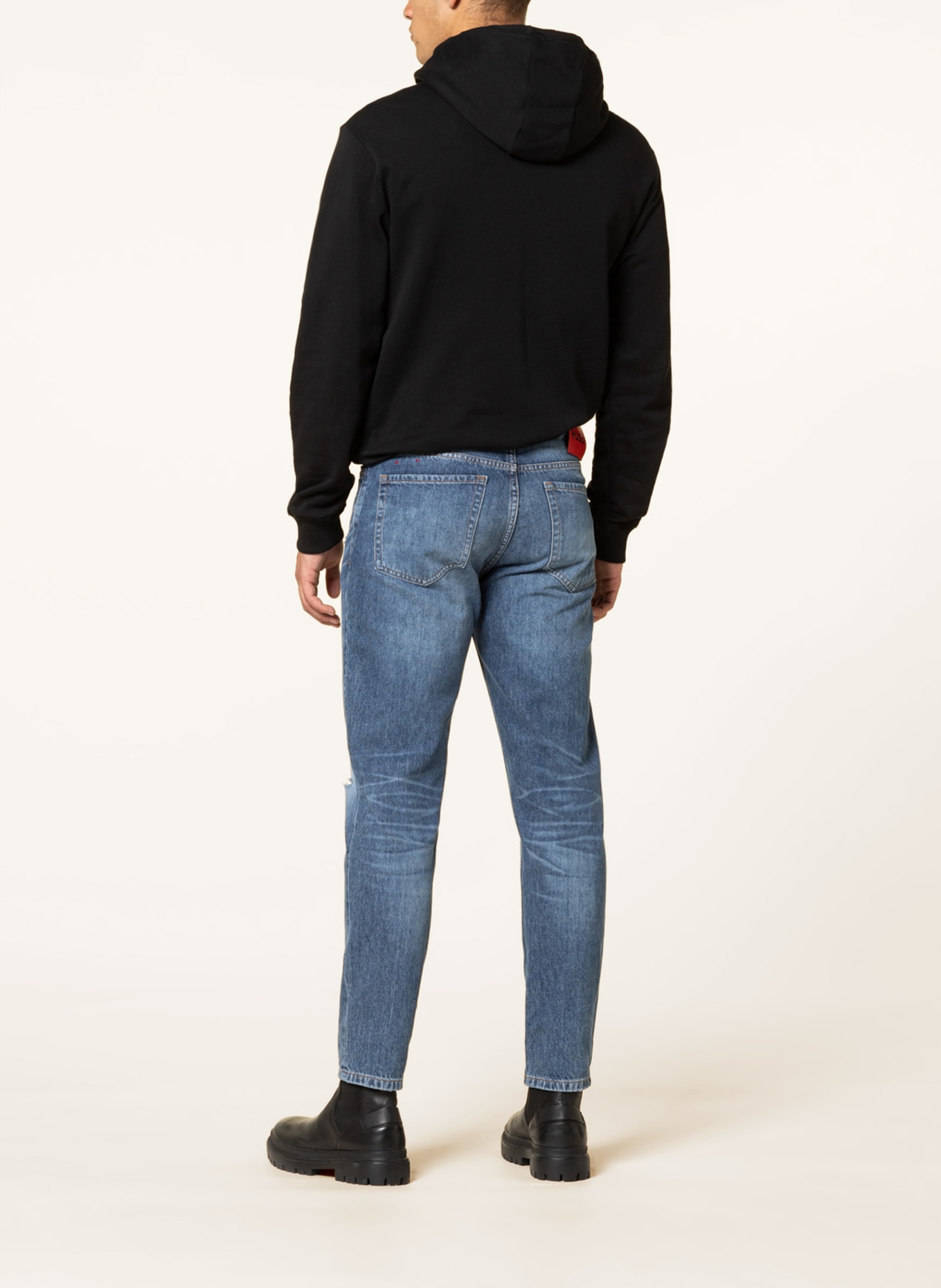 HUGO Jeans Tapered fit, Color: 420 MEDIUM BLUE (Image 3)
