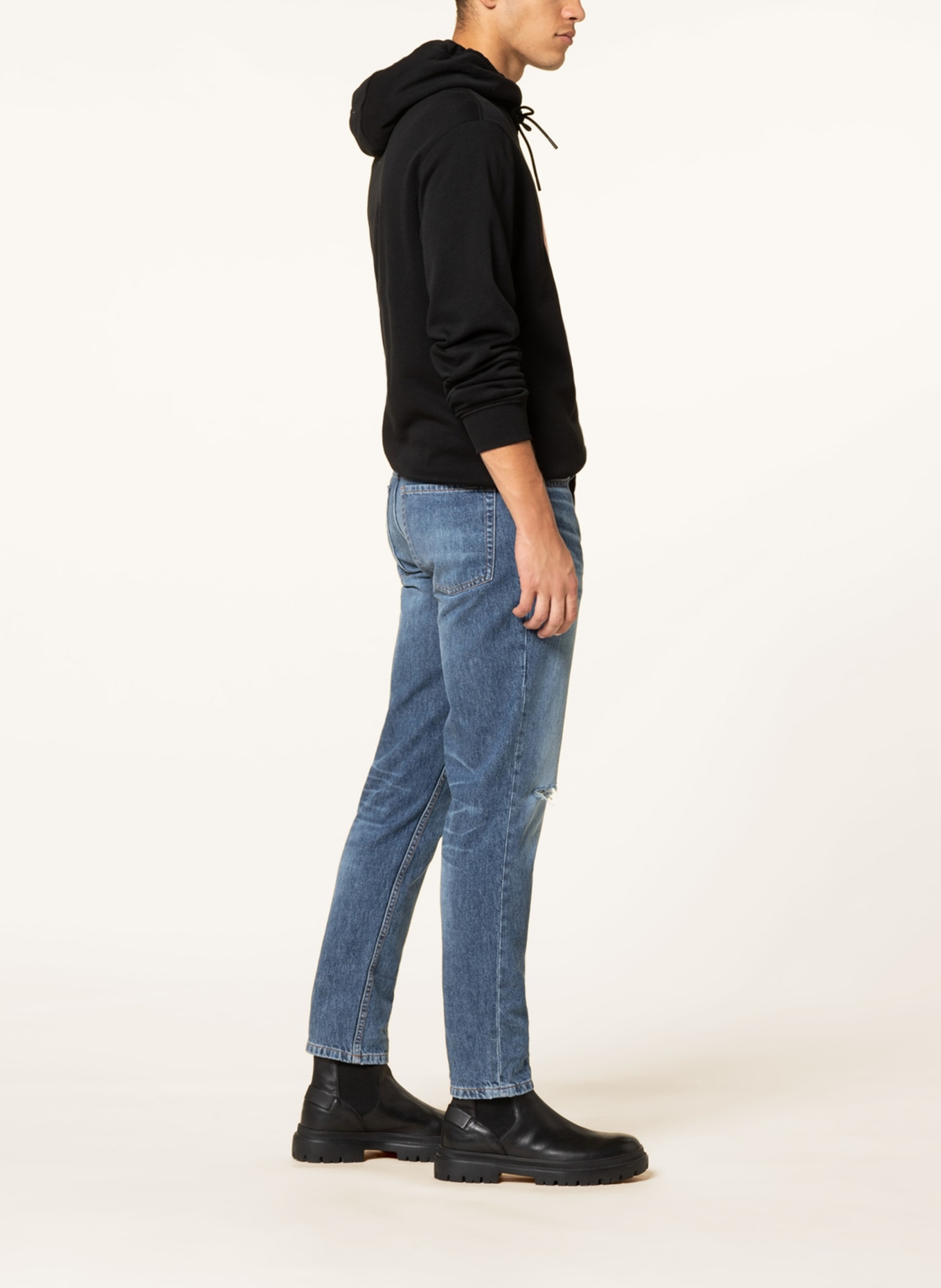 HUGO Jeans Tapered fit, Color: 420 MEDIUM BLUE (Image 4)