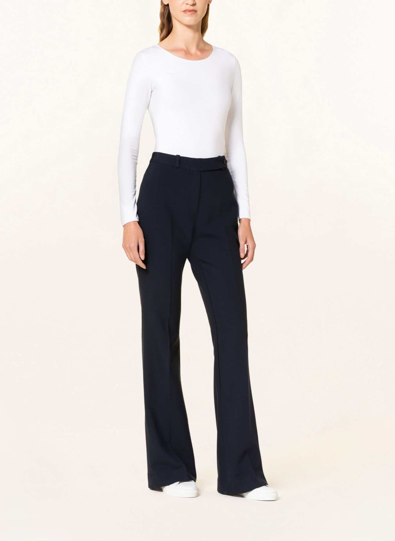 MAJESTIC FILATURES Koszulka z długim rękawem: BIAŁY