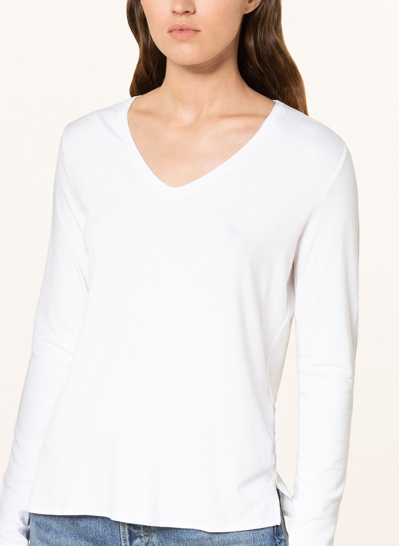 MAJESTIC FILATURES Long sleeve shirt, Color: WHITE (Image 4)