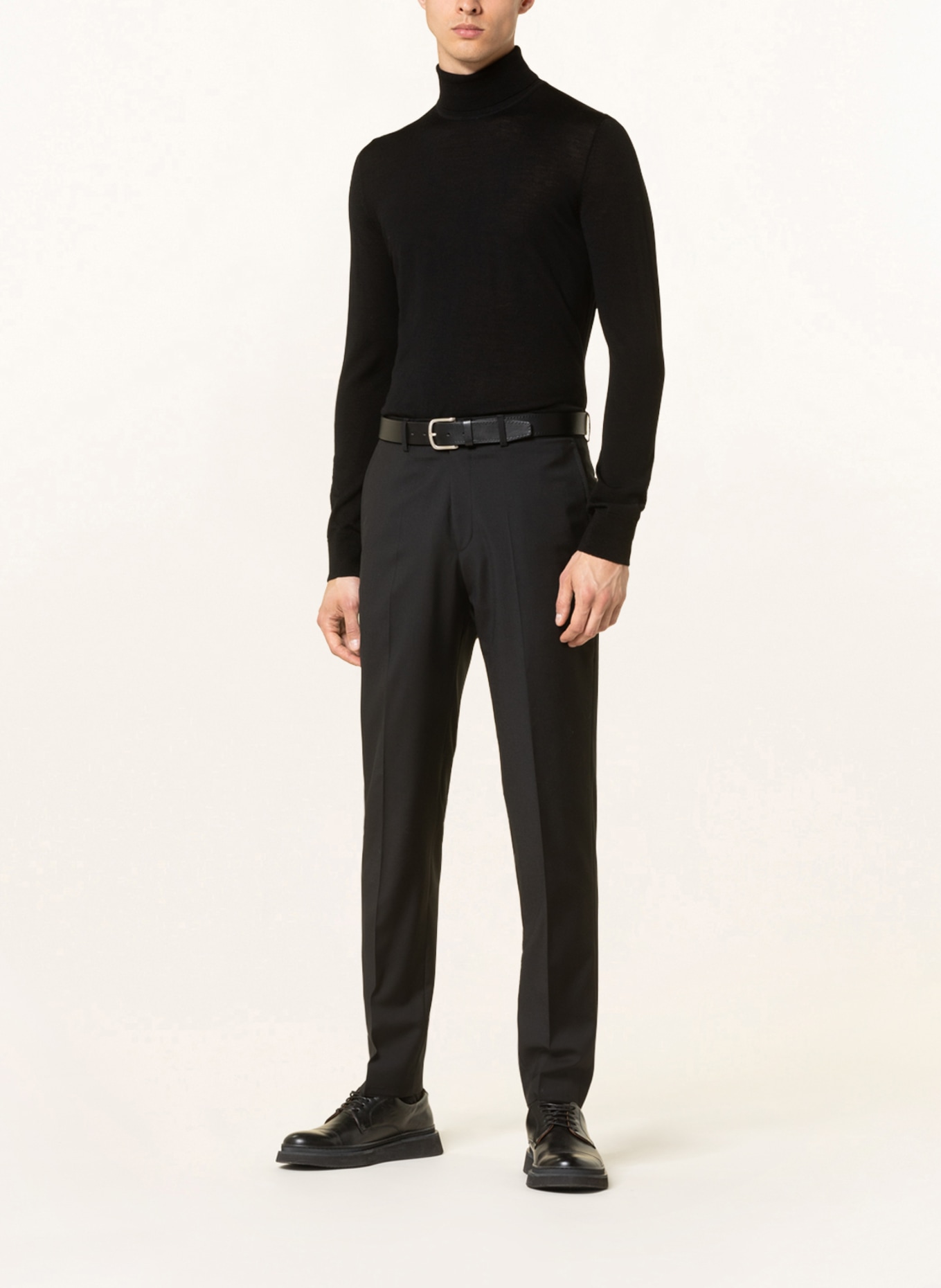 Roy Robson Anzughose Regular Fit, Farbe: A001 BLACK (Bild 3)