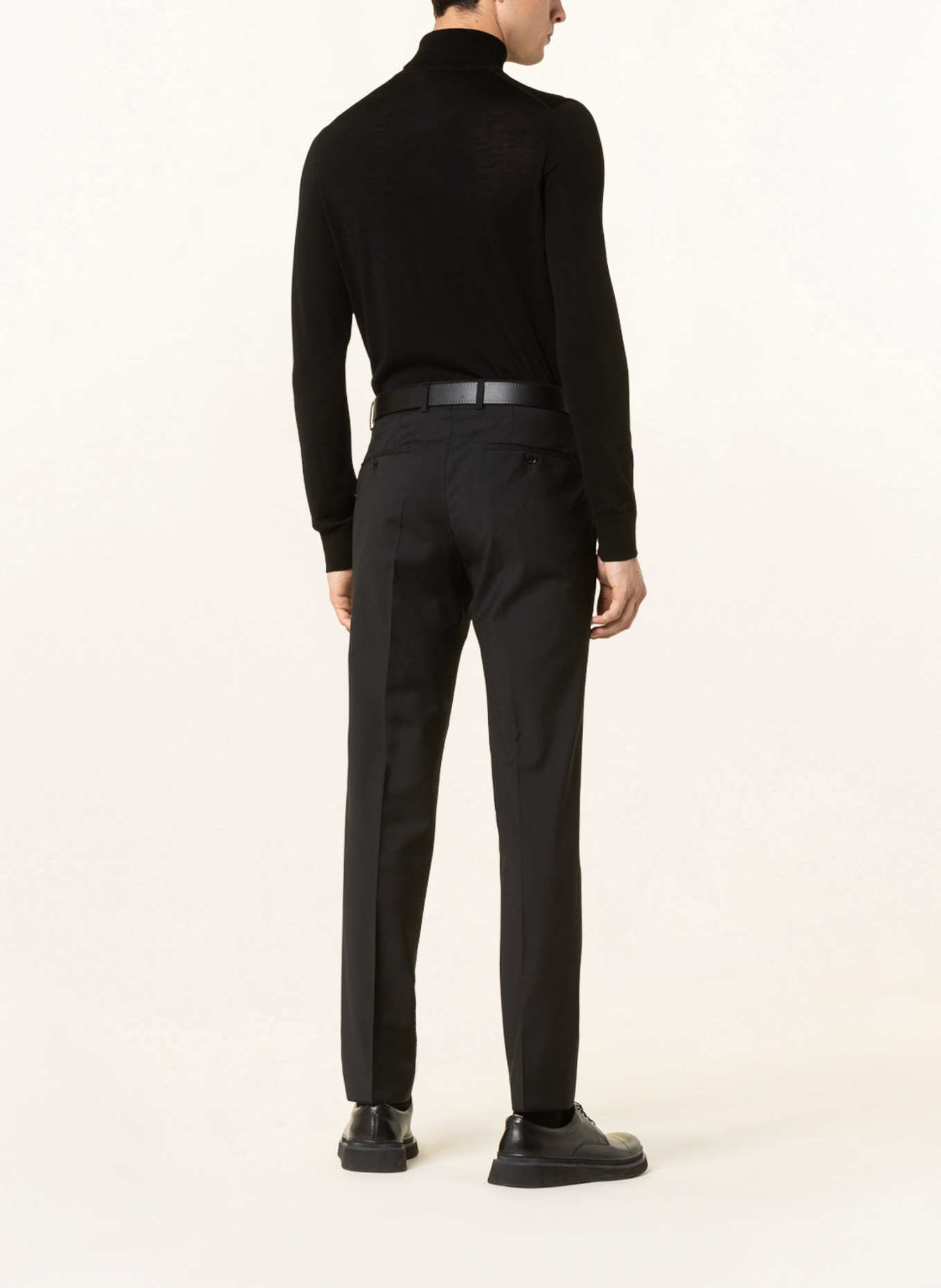 Roy Robson Suit trousers regular fit, Color: A001 BLACK (Image 4)