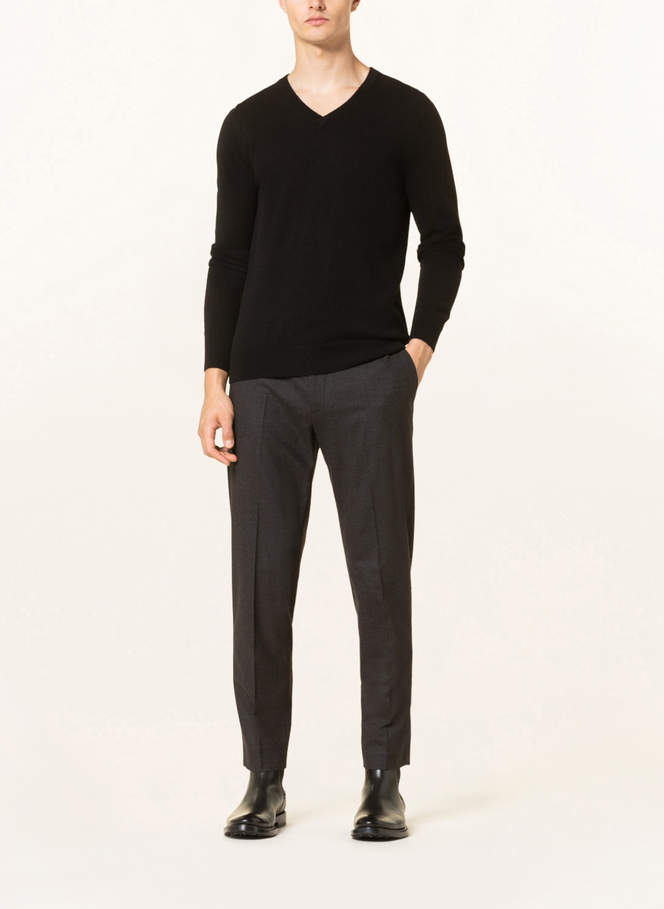 FTC CASHMERE Cashmere sweater, Color: BLACK (Image 2)