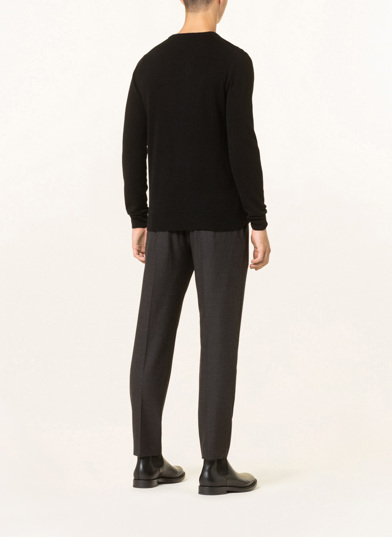 FTC CASHMERE Cashmere sweater, Color: BLACK (Image 3)
