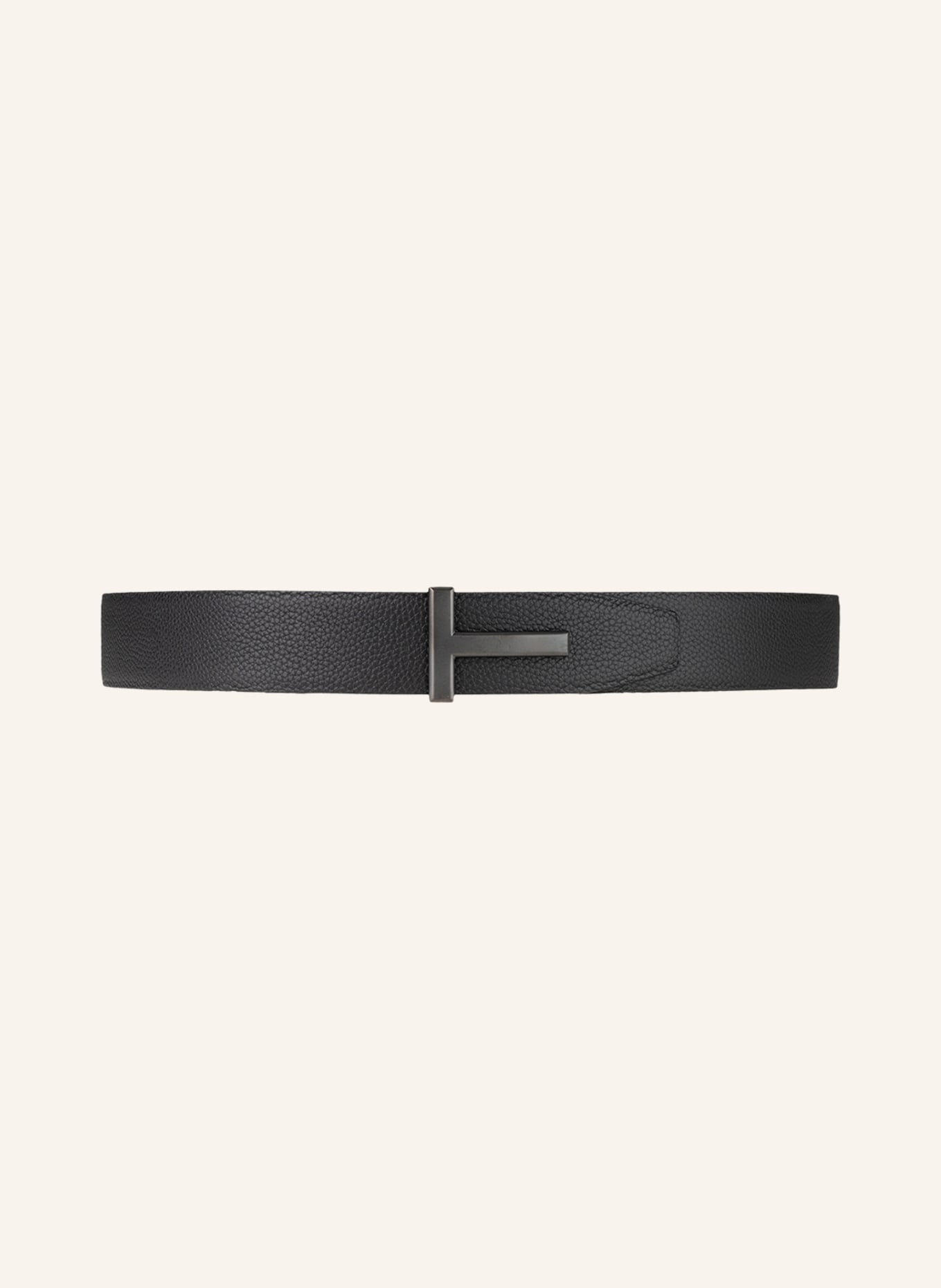 TOM FORD Leather belt , Color: BLACK (Image 2)