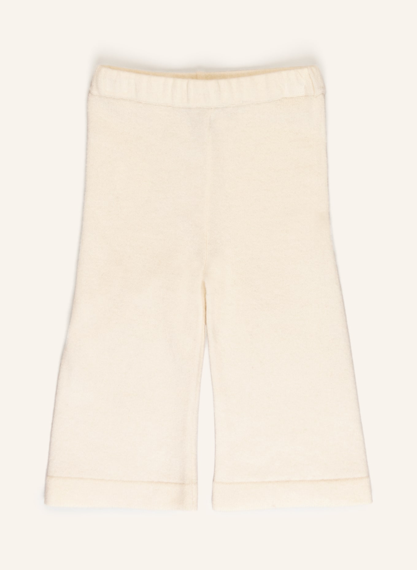 MONCLER enfant Zestaw: bluza z kapturem z dzianiny i spodnie , Kolor: ECRU/ JASNOCZERWONY (Obrazek 4)