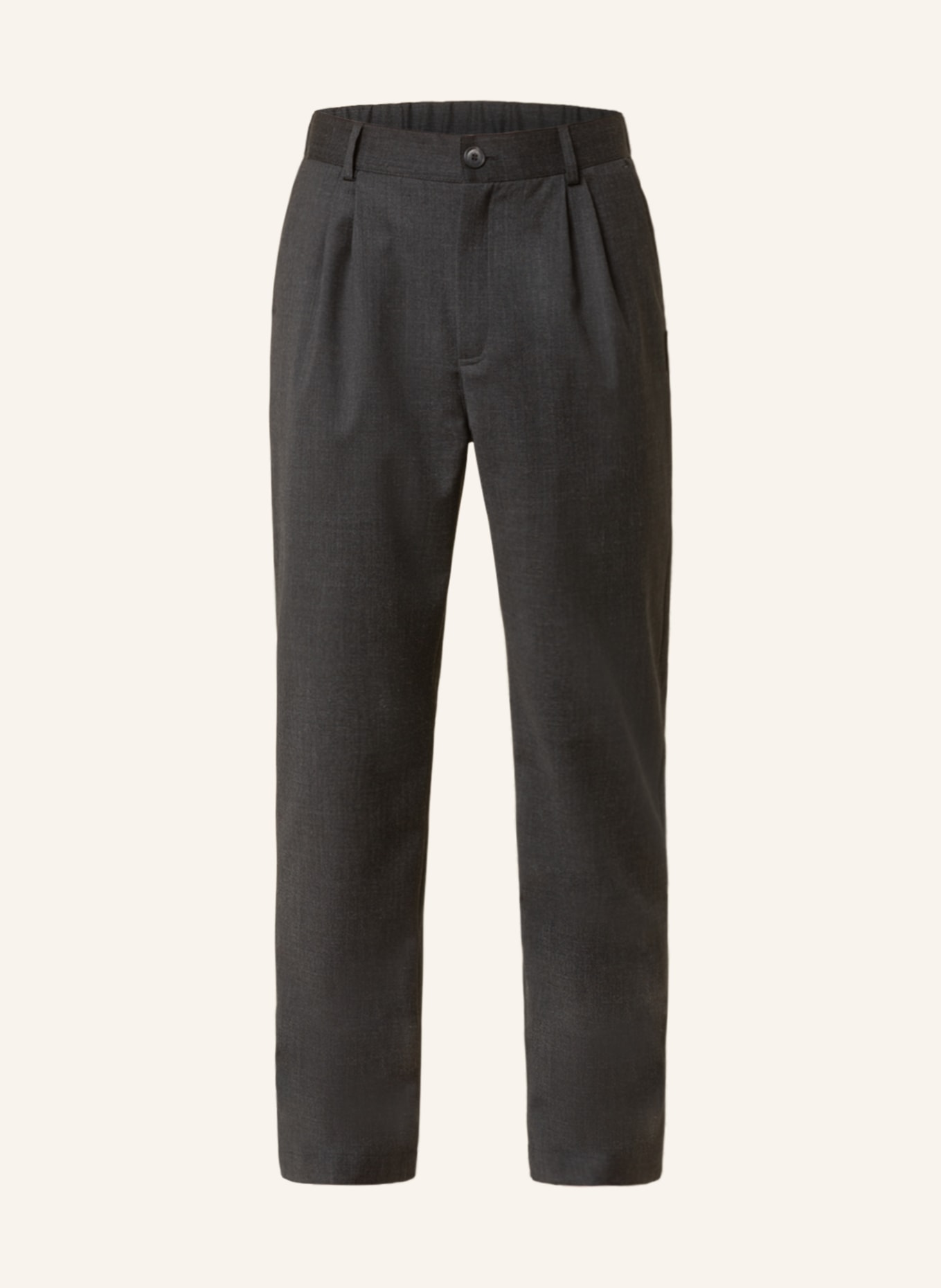 HAN KJØBENHAVN Trousers regular fit, Color: DARK GRAY (Image 1)