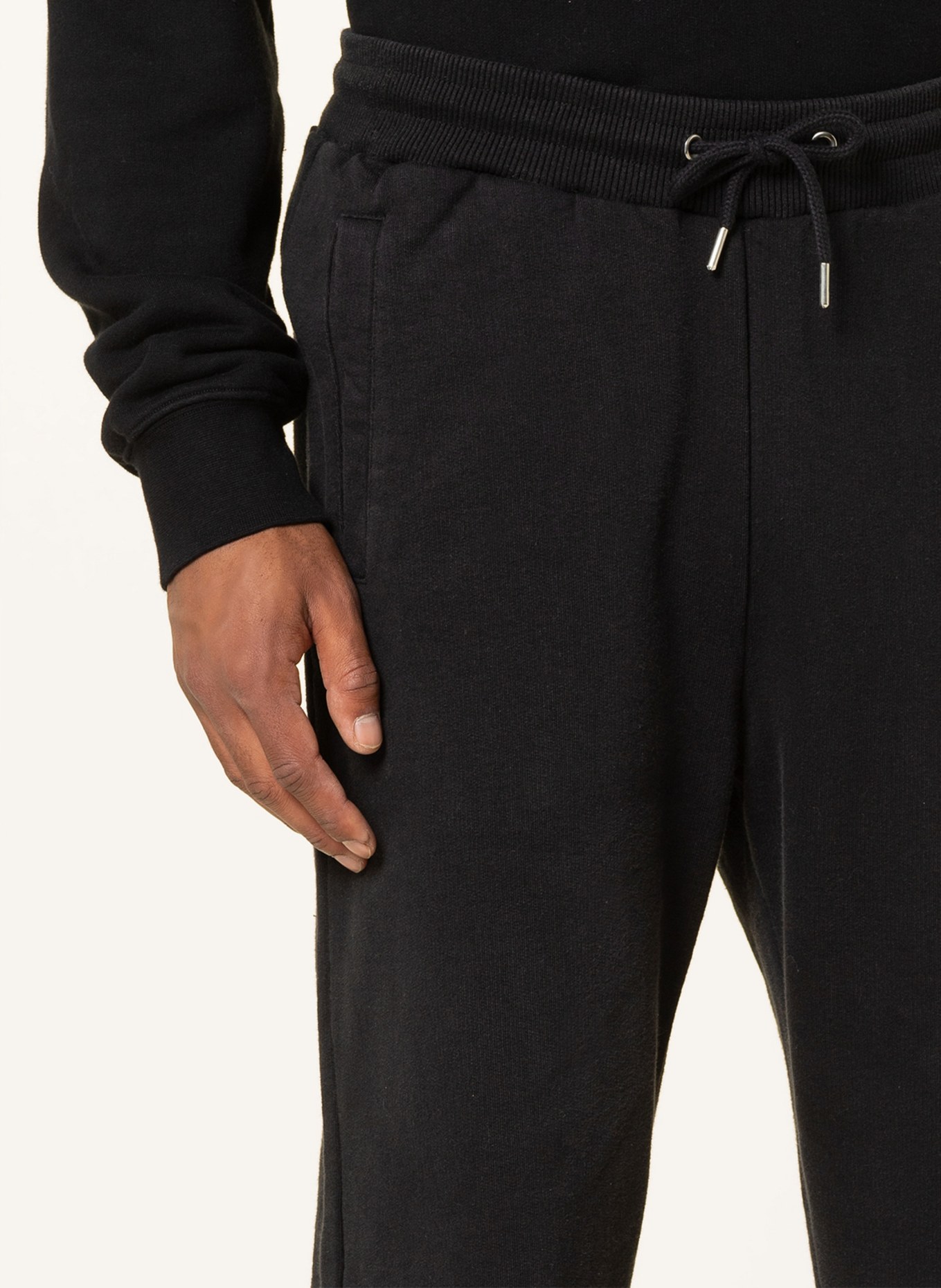 HAN KJØBENHAVN Sweatpants , Color: BLACK (Image 5)