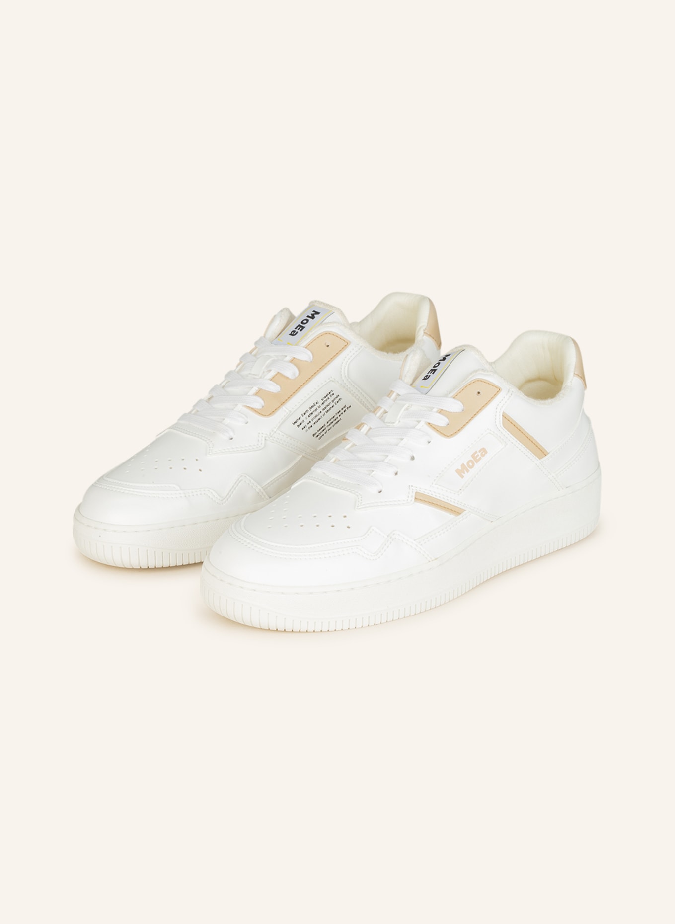MoEa Sneakers GEN1, Color: WHITE (Image 1)